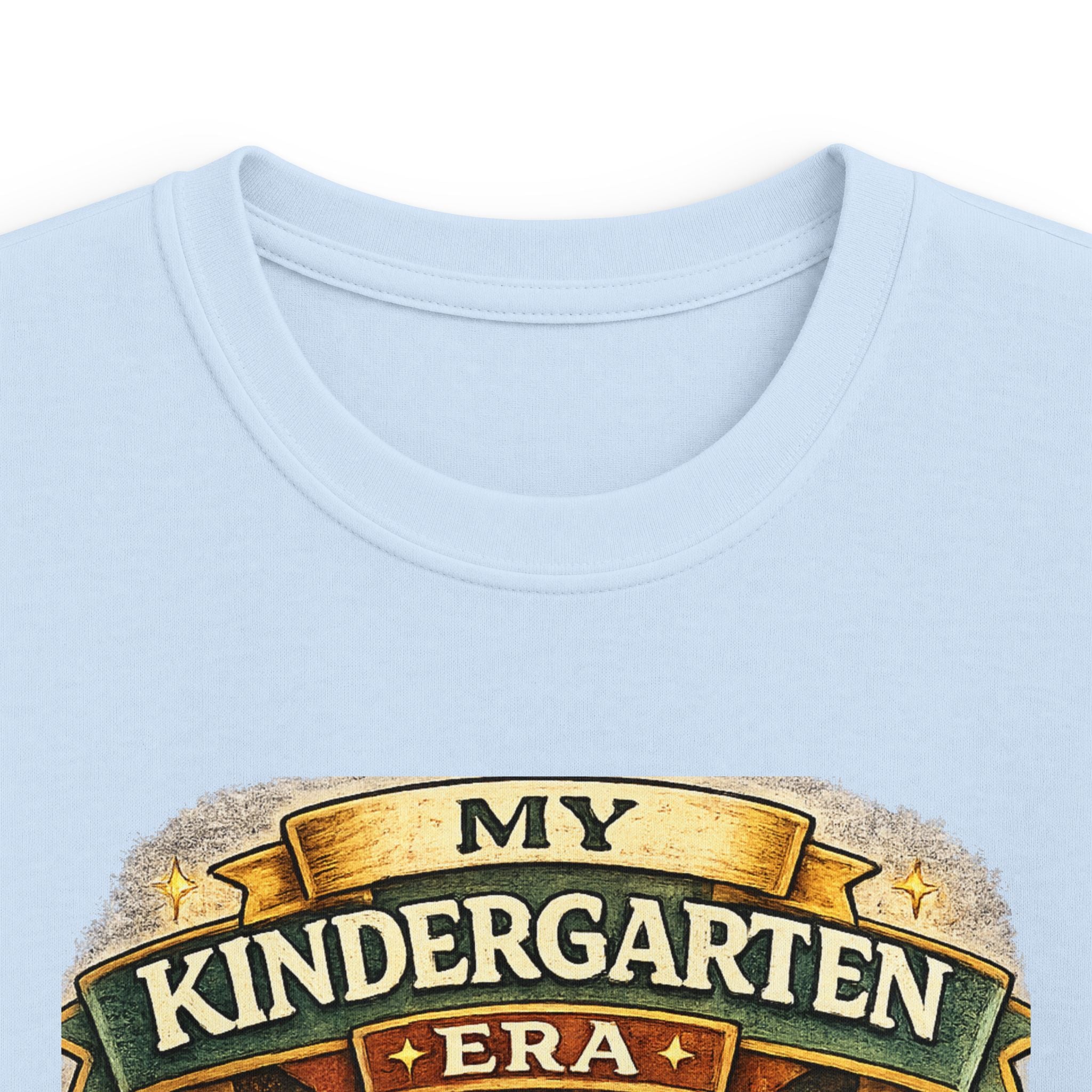 My Kindergarten Era Kids Tee - Personalized Back-to-School Shirt (Ready to Explore  2026-2027)