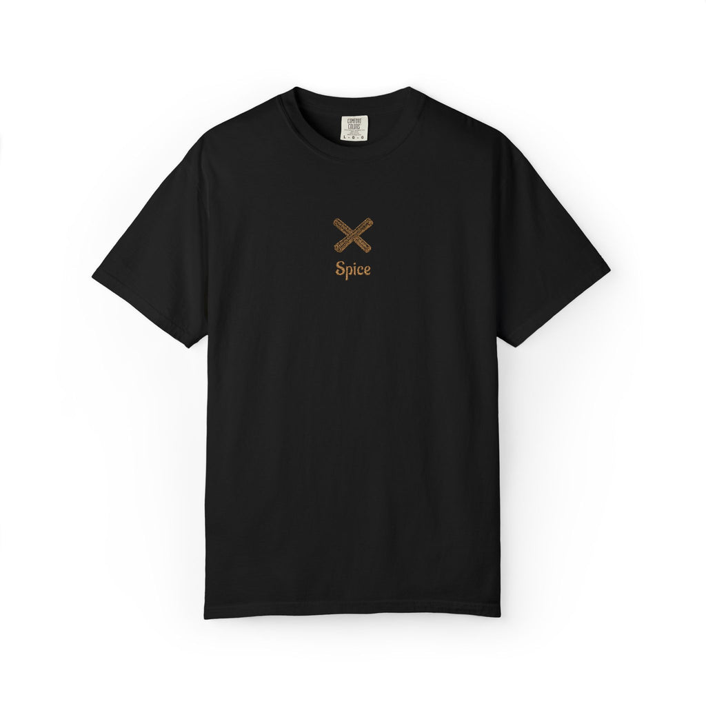 Couples Crossed Cinnamon Sticks T-Shirt — Minimal Fall Tee