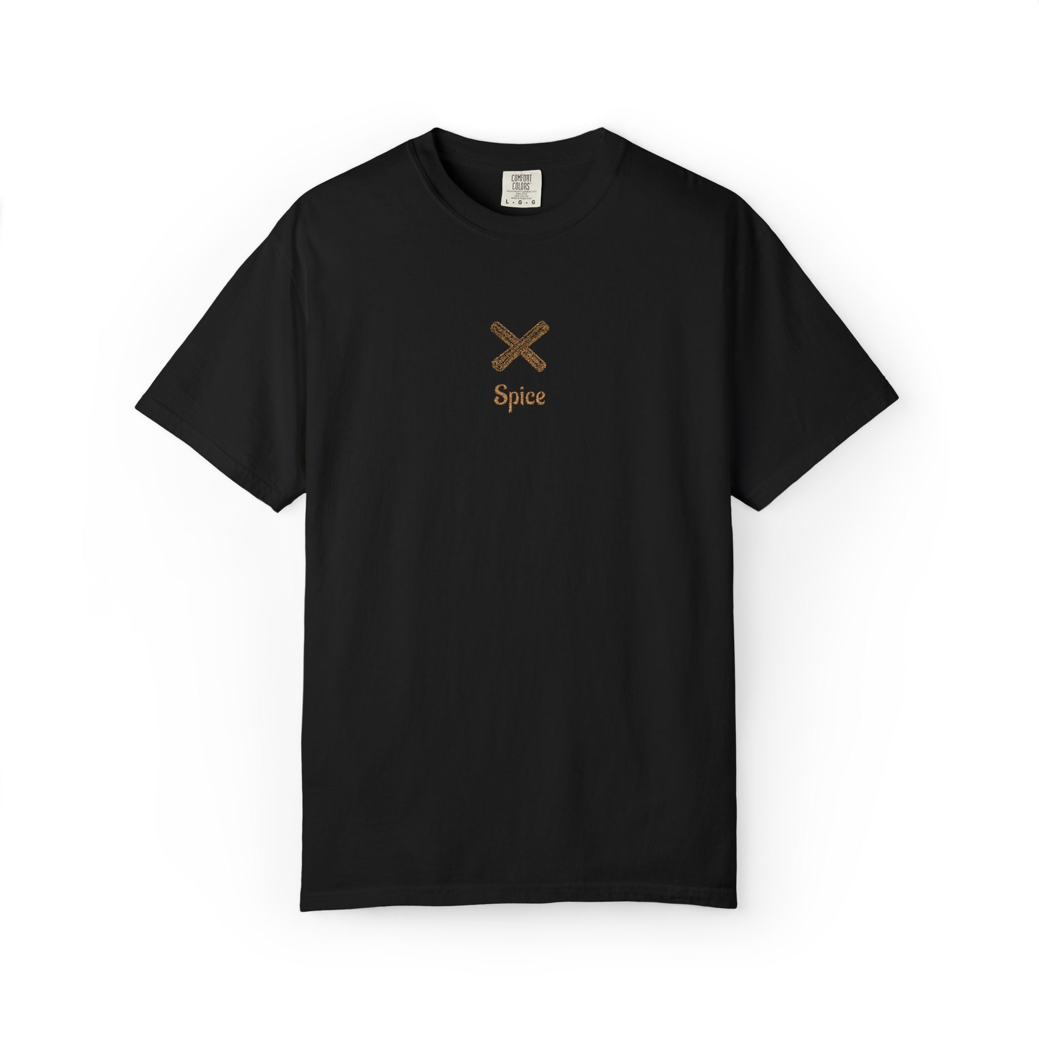 Couples Crossed Cinnamon Sticks T-Shirt — Minimal Fall Tee