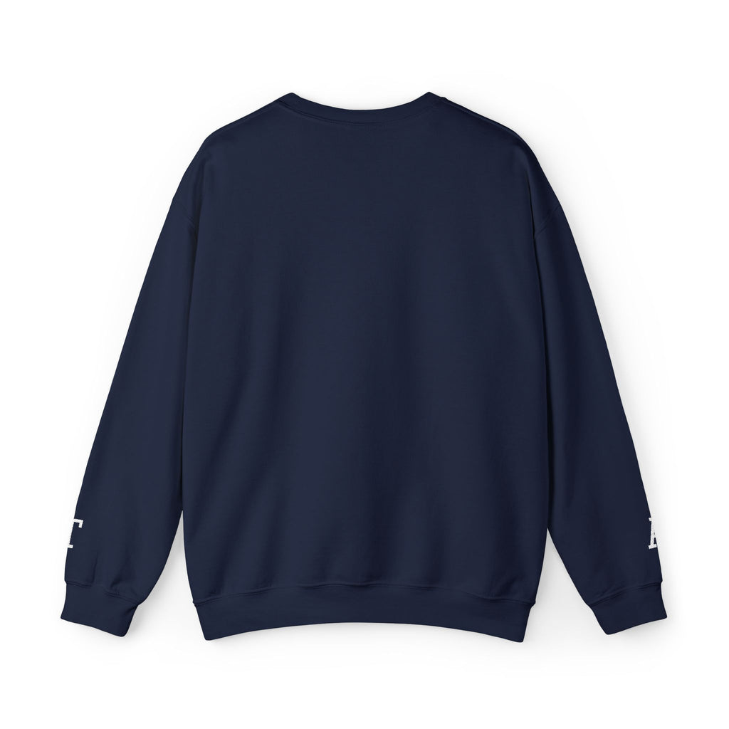 Roman Numeral Date Couples Crewneck Sweatshirt — Personalized Anniversary/Special Date