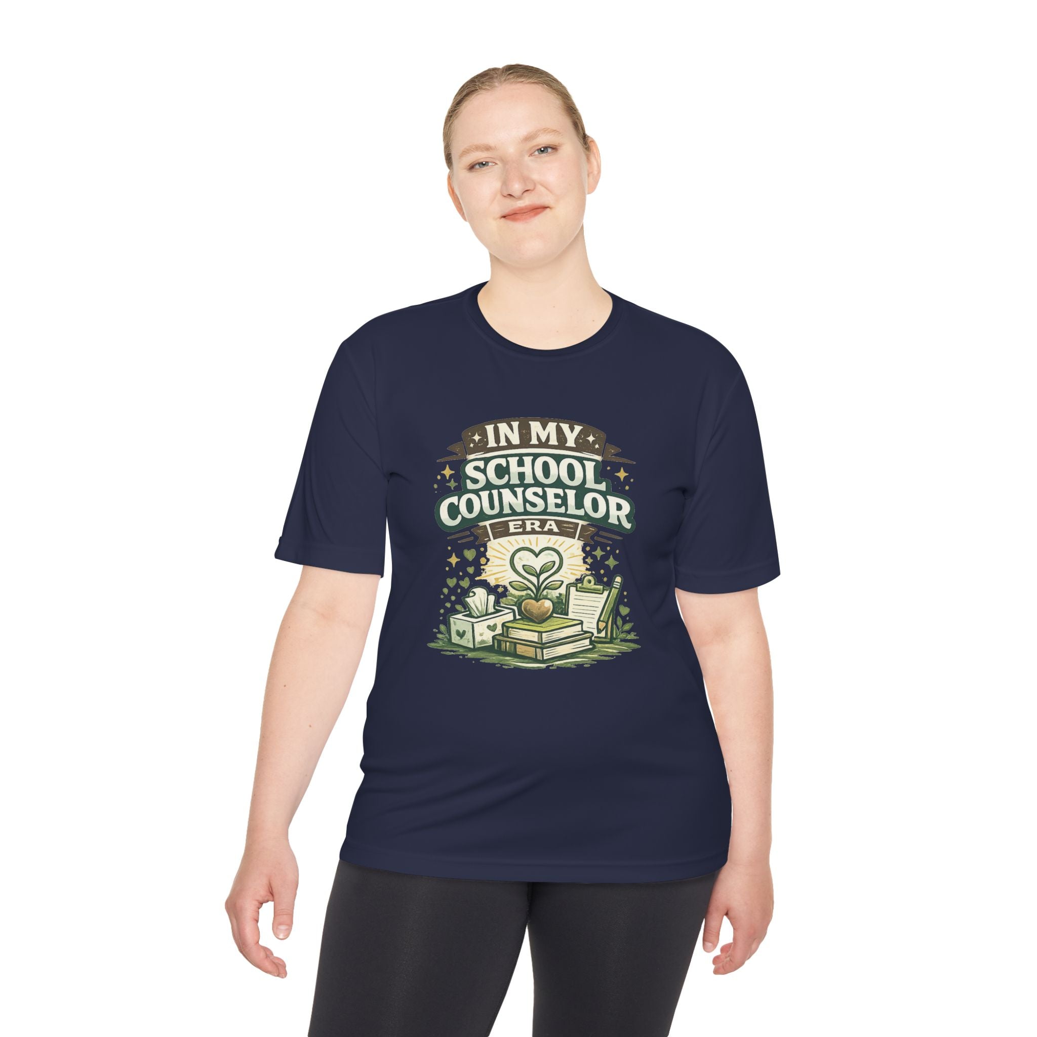 “In My School Counselor Era” School Leader Shirt — Custom Back (Name, School Year)