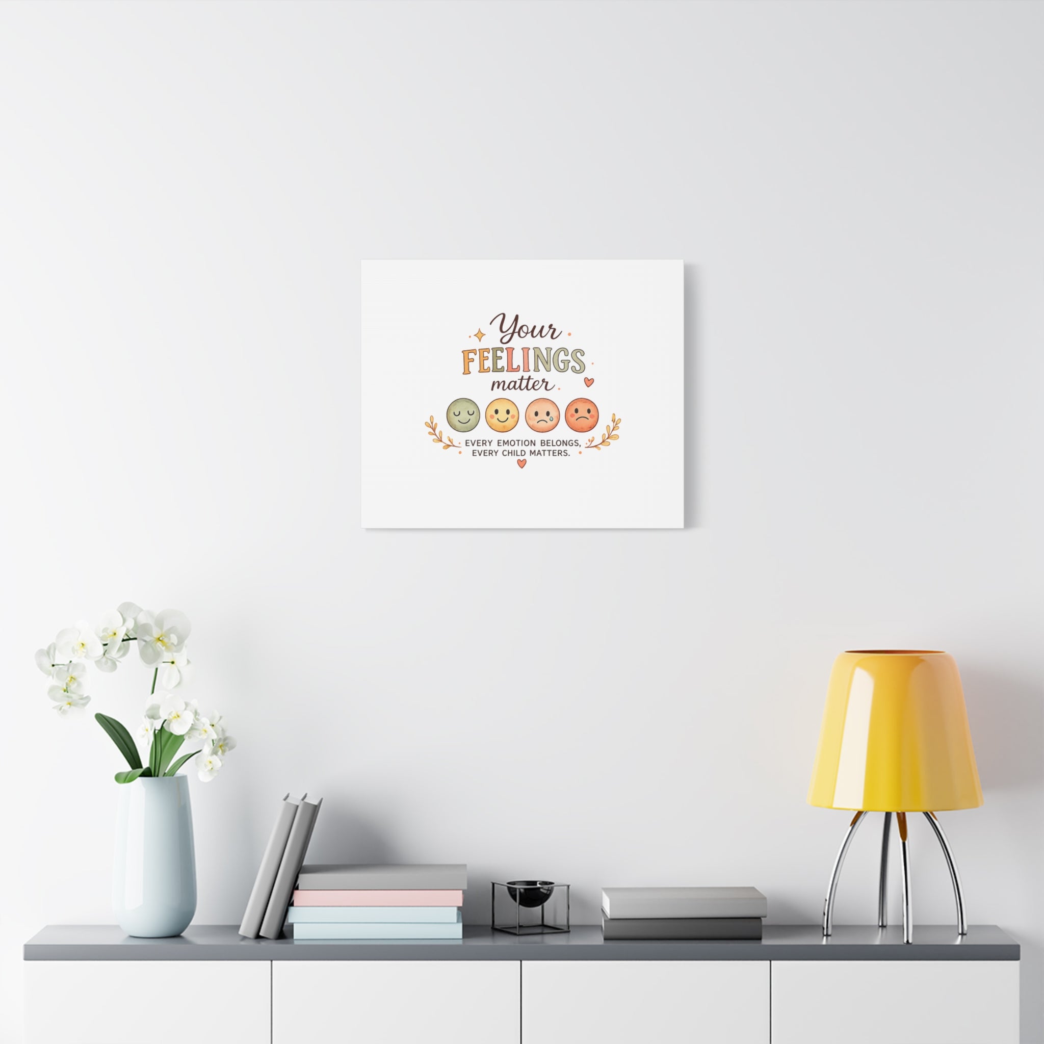 Your Feelings Matter - Matte Canvas Wall Art