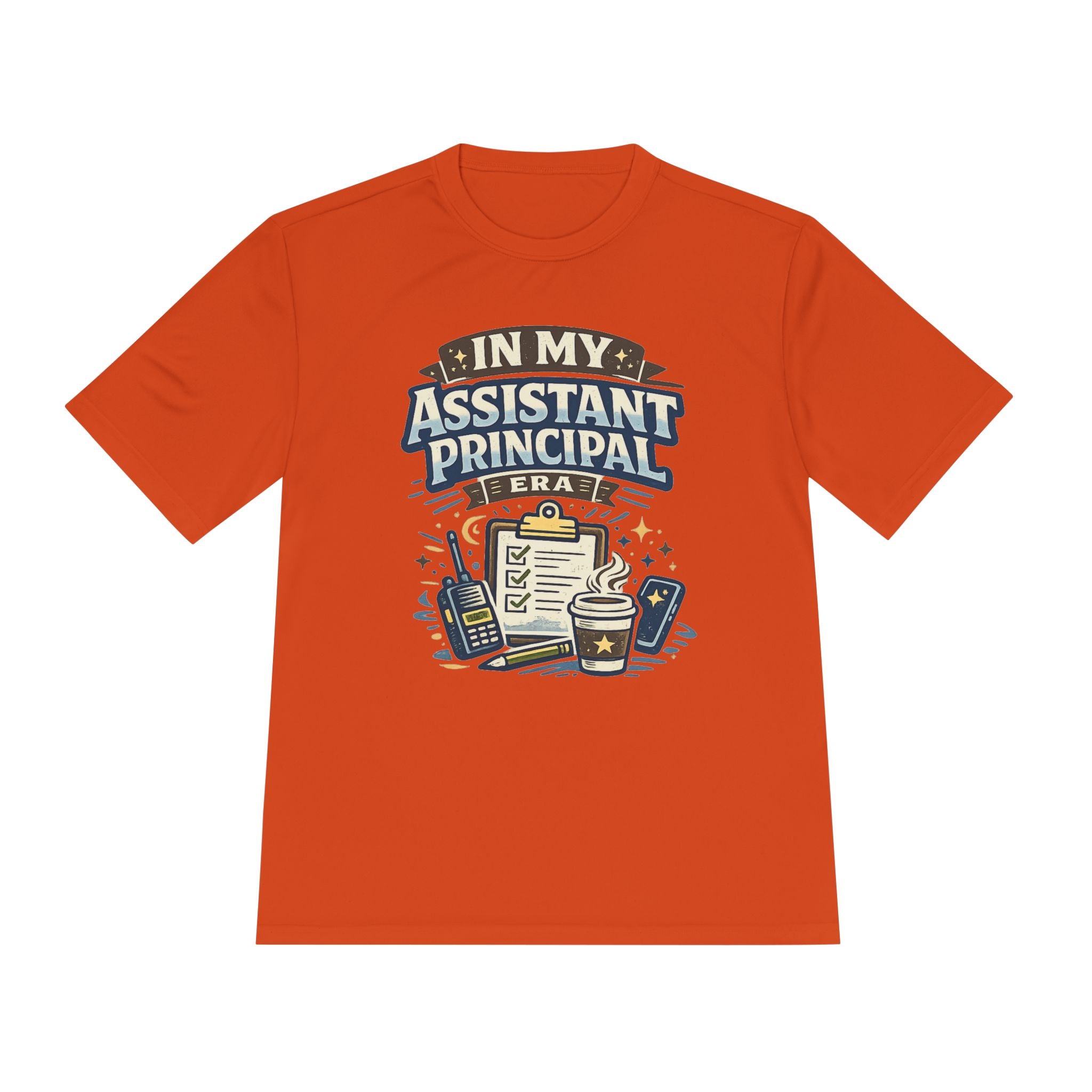 “In My Assistant Principal Era” School Leader Shirt — Custom Back (Name, School Year)