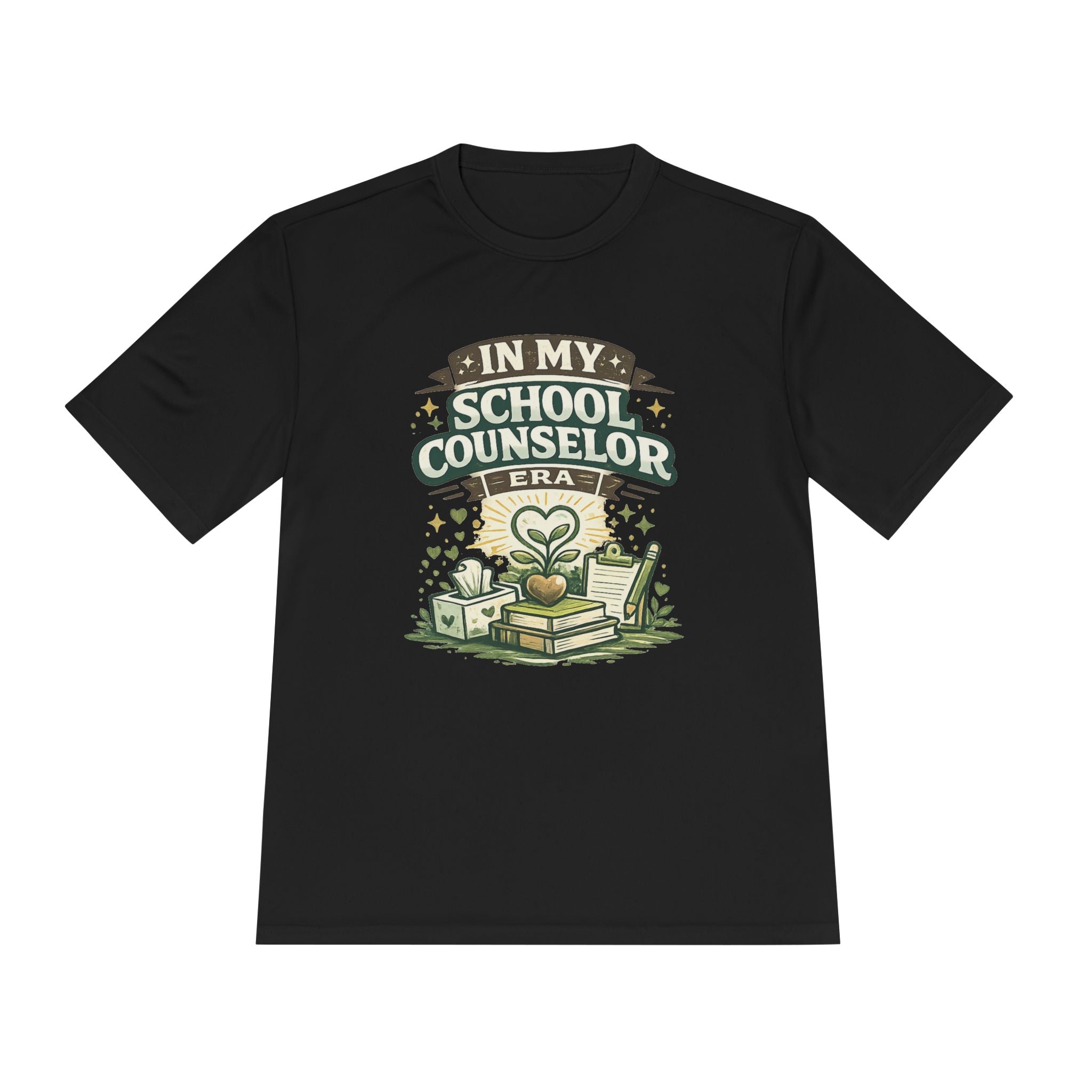 “In My School Counselor Era” School Leader Shirt — Custom Back (Name, School Year)