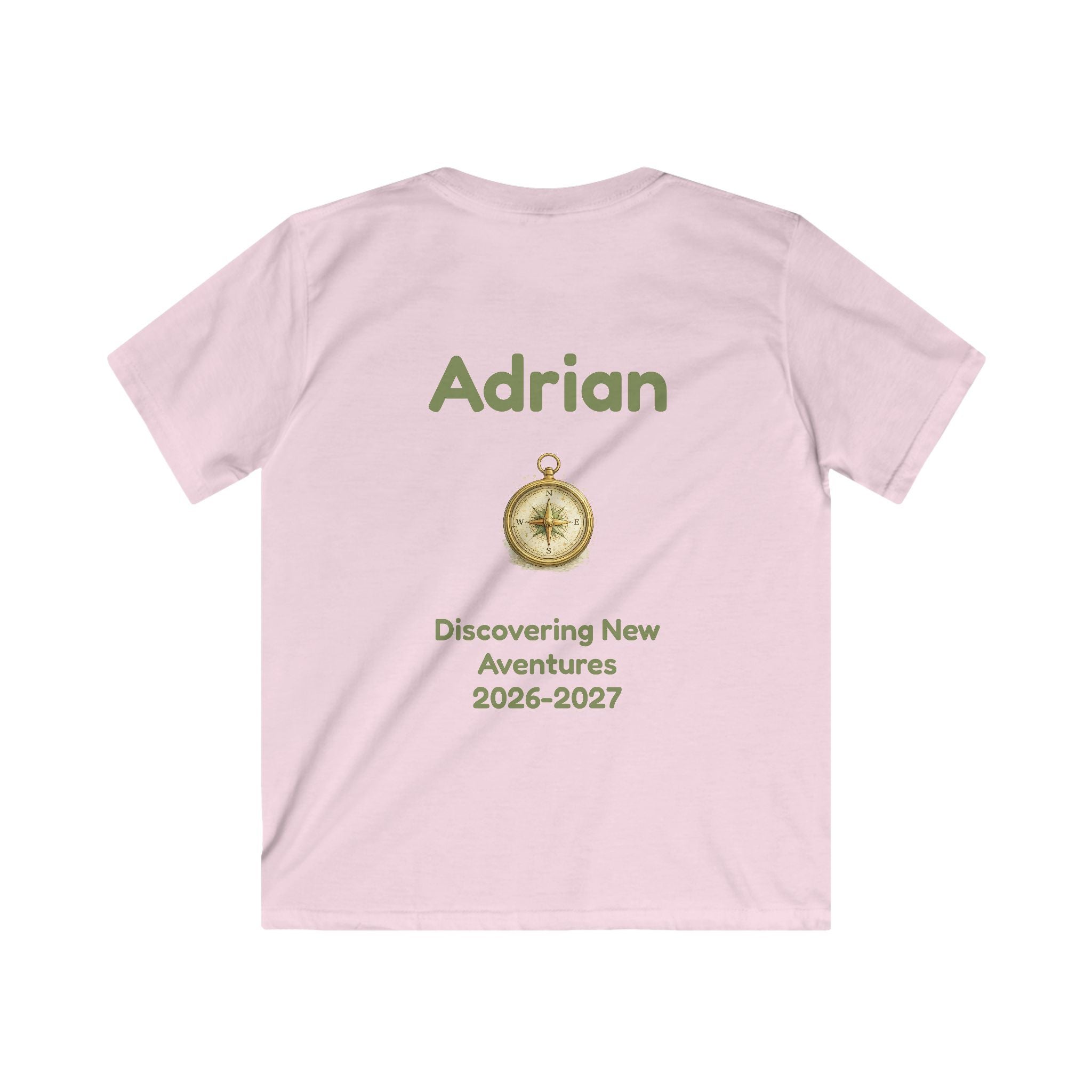 My 1st Grade Era Kids Tee — Personalized Shirt (Discovering New Adventures 2026-2027)