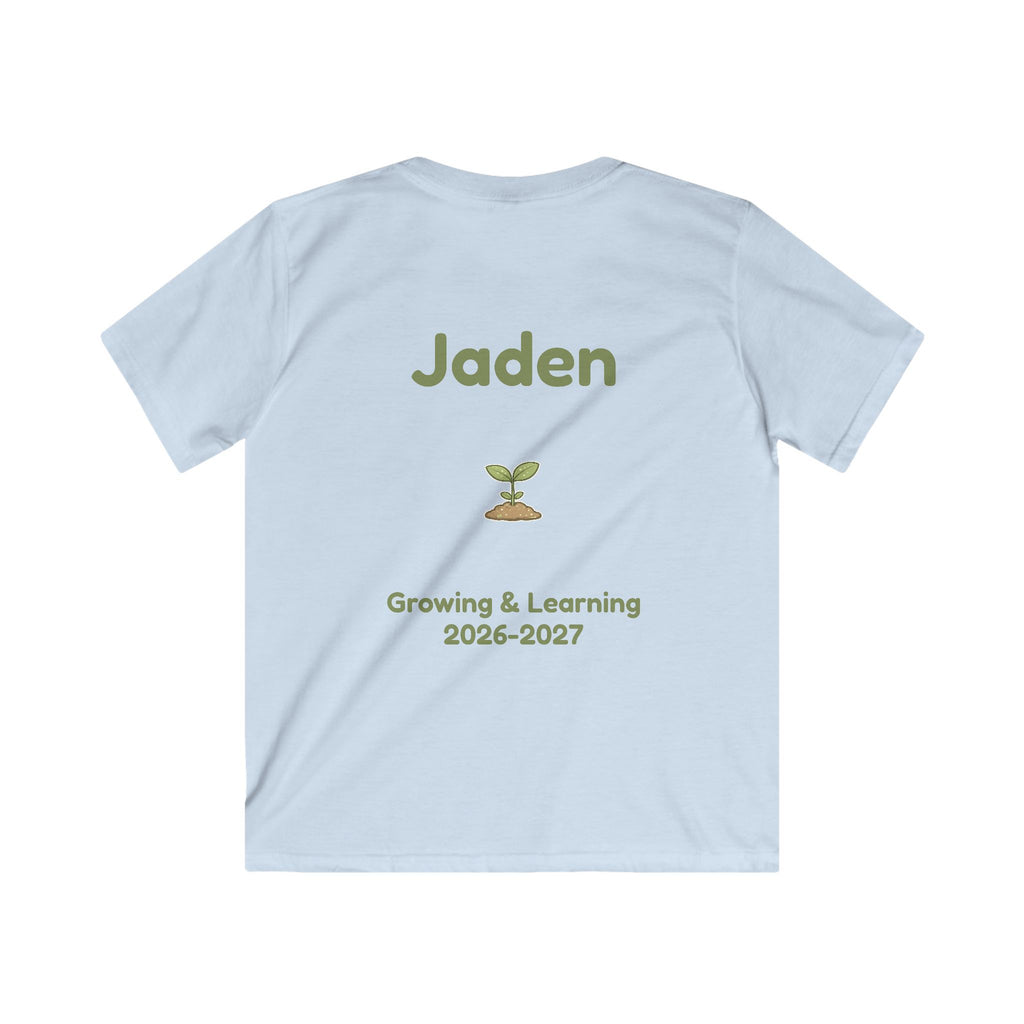 My Pre-K Era Kids Tee — Personalized Shirt (Growing & Learning 2026-2027)