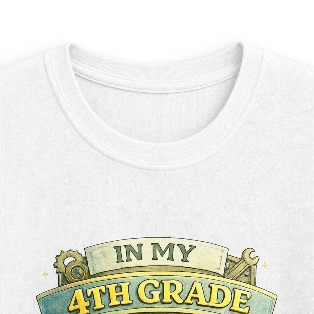 In My 4th Grade Era Kids Tee - Personalized Shirt (Future Builder 2026-2027)