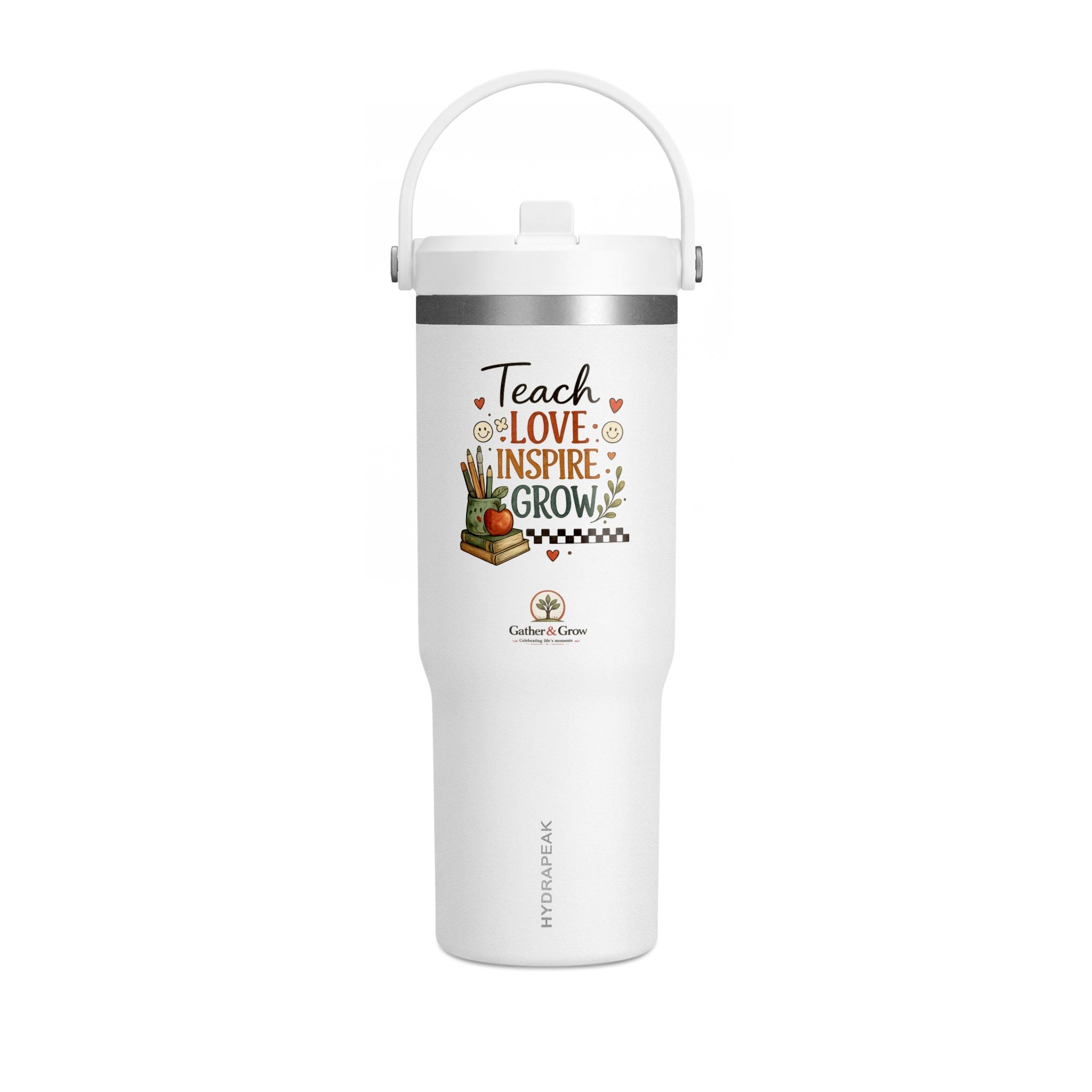 Teach Love Inspire Grow - 32oz Stainless Steel Tumbler