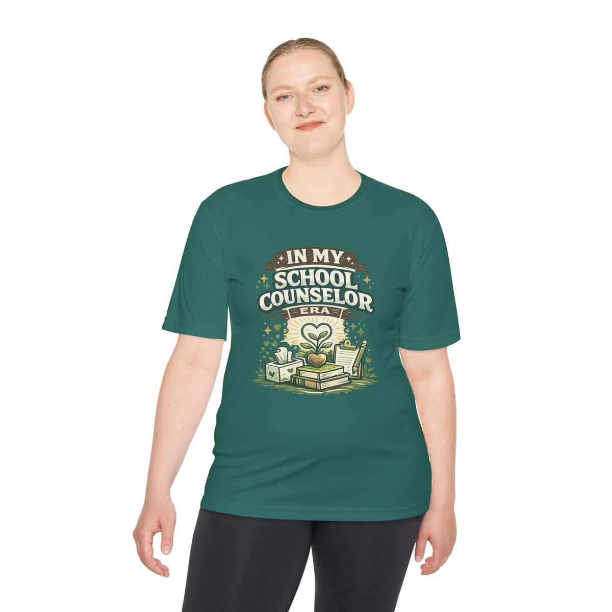 “In My School Counselor Era” School Leader Shirt — Custom Back (Name, School Year)