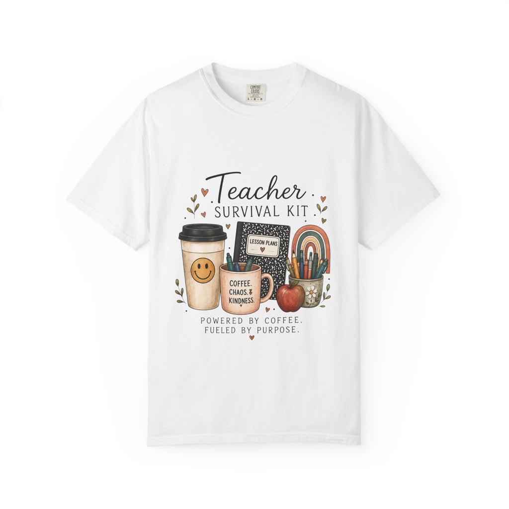 Teacher Survival Kit - Adult T-Shirt