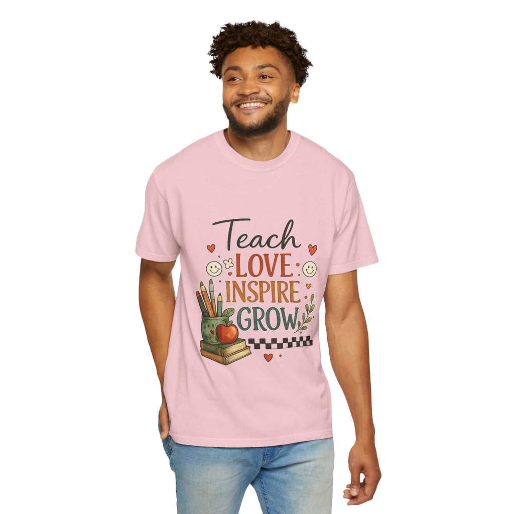 Teach Love Inspire Grow - Adult T-Shirt