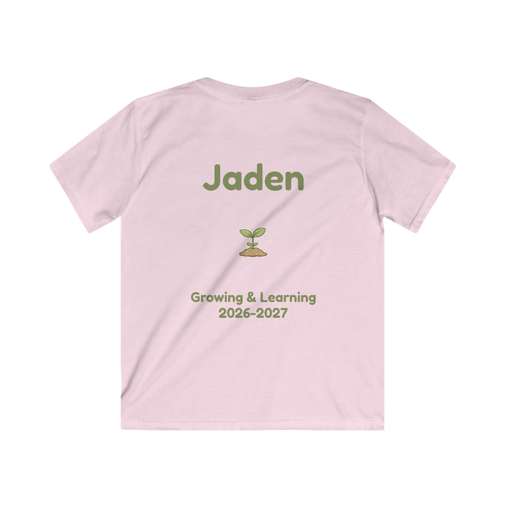 My Pre-K Era Kids Tee — Personalized Shirt (Growing & Learning 2026-2027)