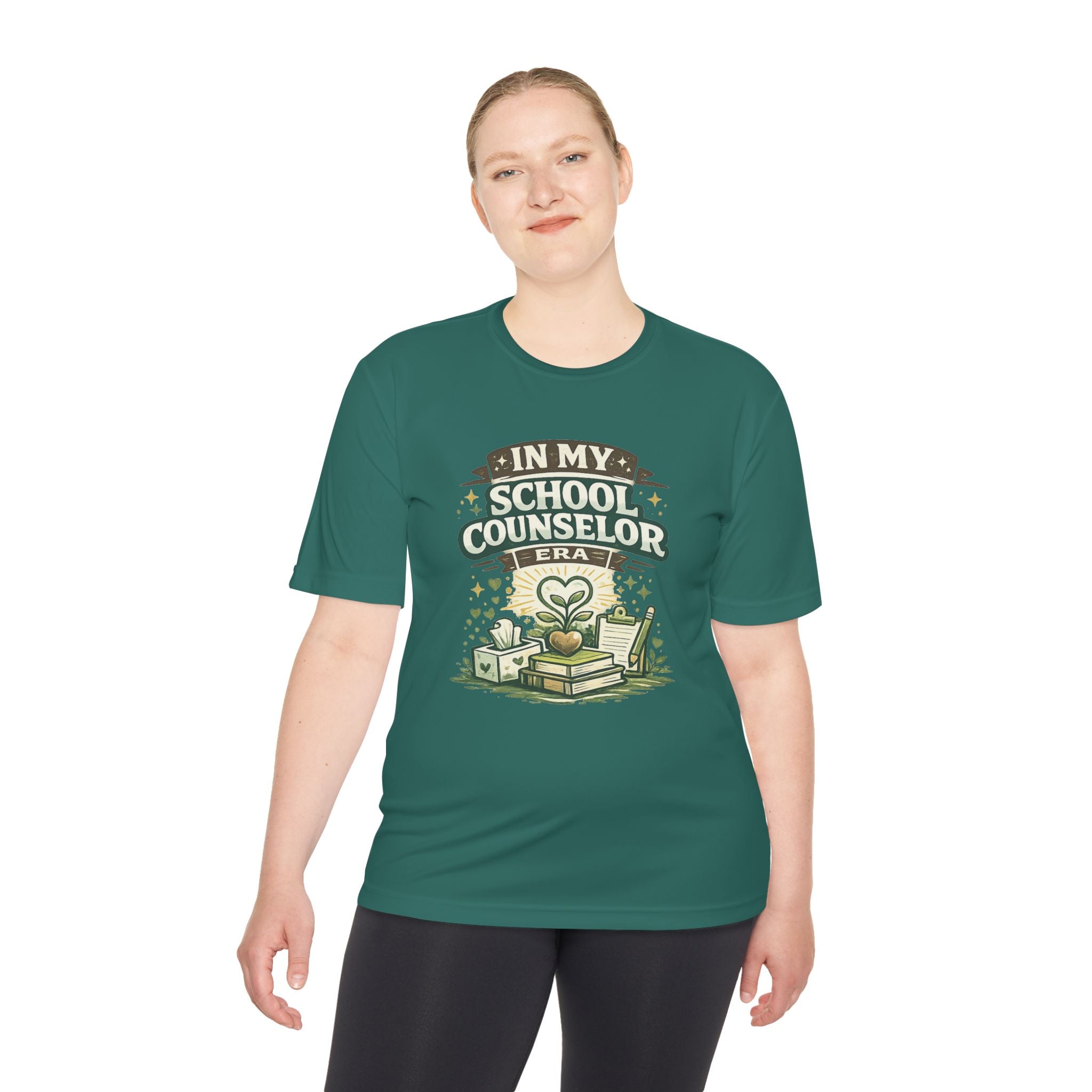 “In My School Counselor Era” School Leader Shirt — Custom Back (Name, School Year)