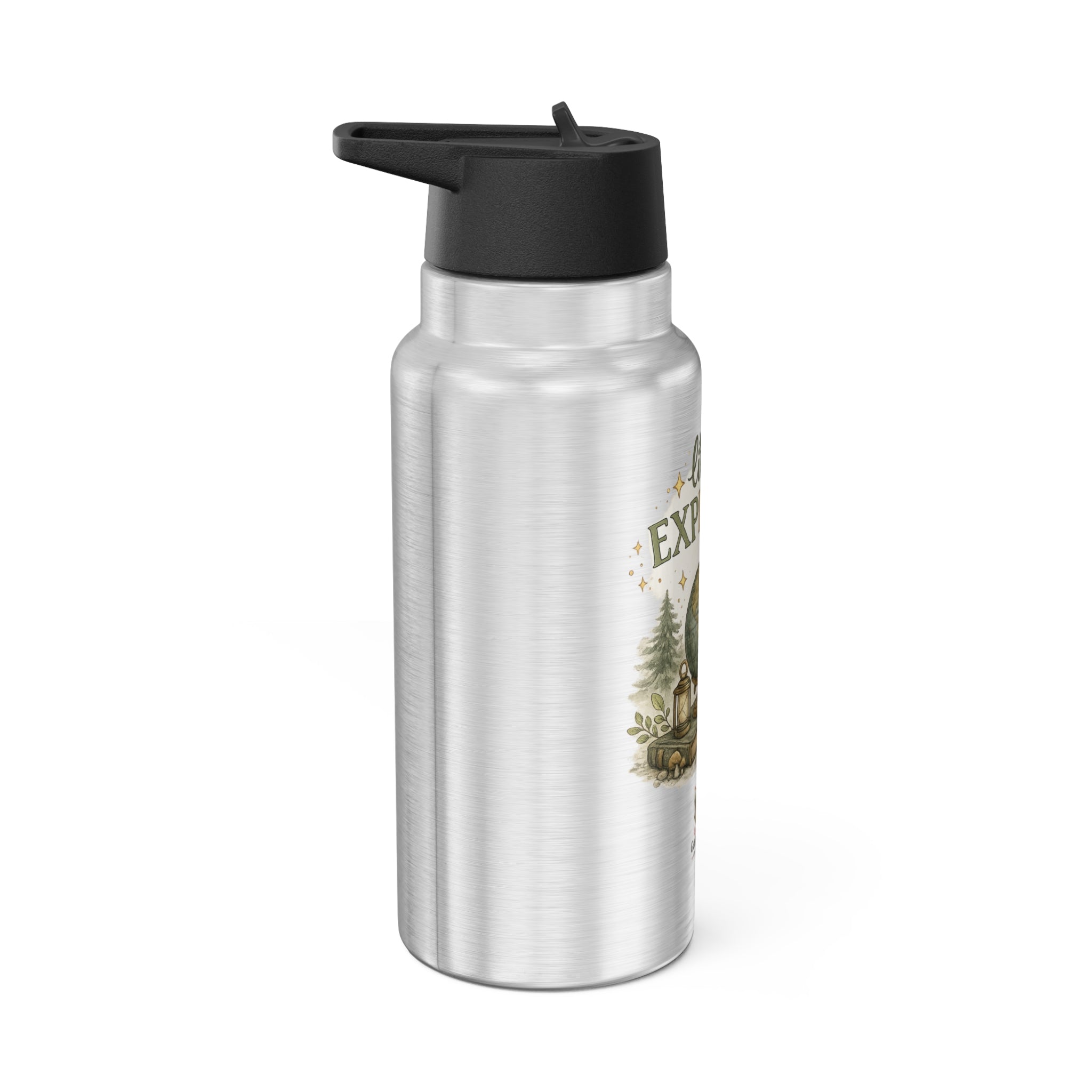 Little Explorer 32oz Stainless Steel Tumbler – Kids Adventure Globe Design
