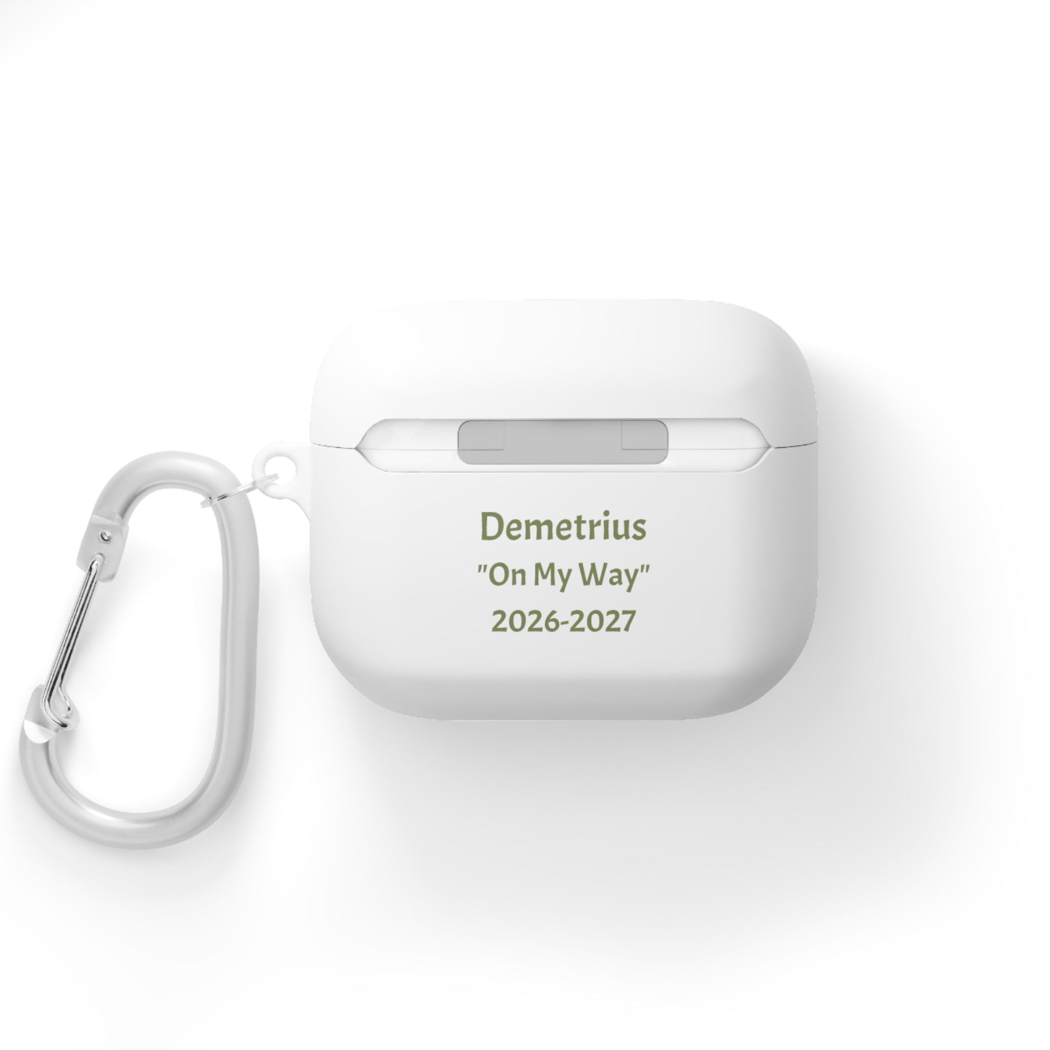 In My High School Era AirPods Case — Personalized Message "On My Way" 2026-2027