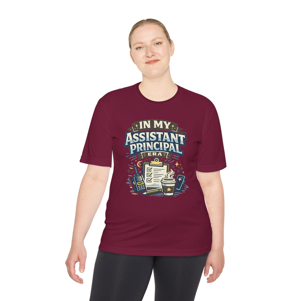 “In My Assistant Principal Era” School Leader Shirt — Custom Back (Name, School Year)