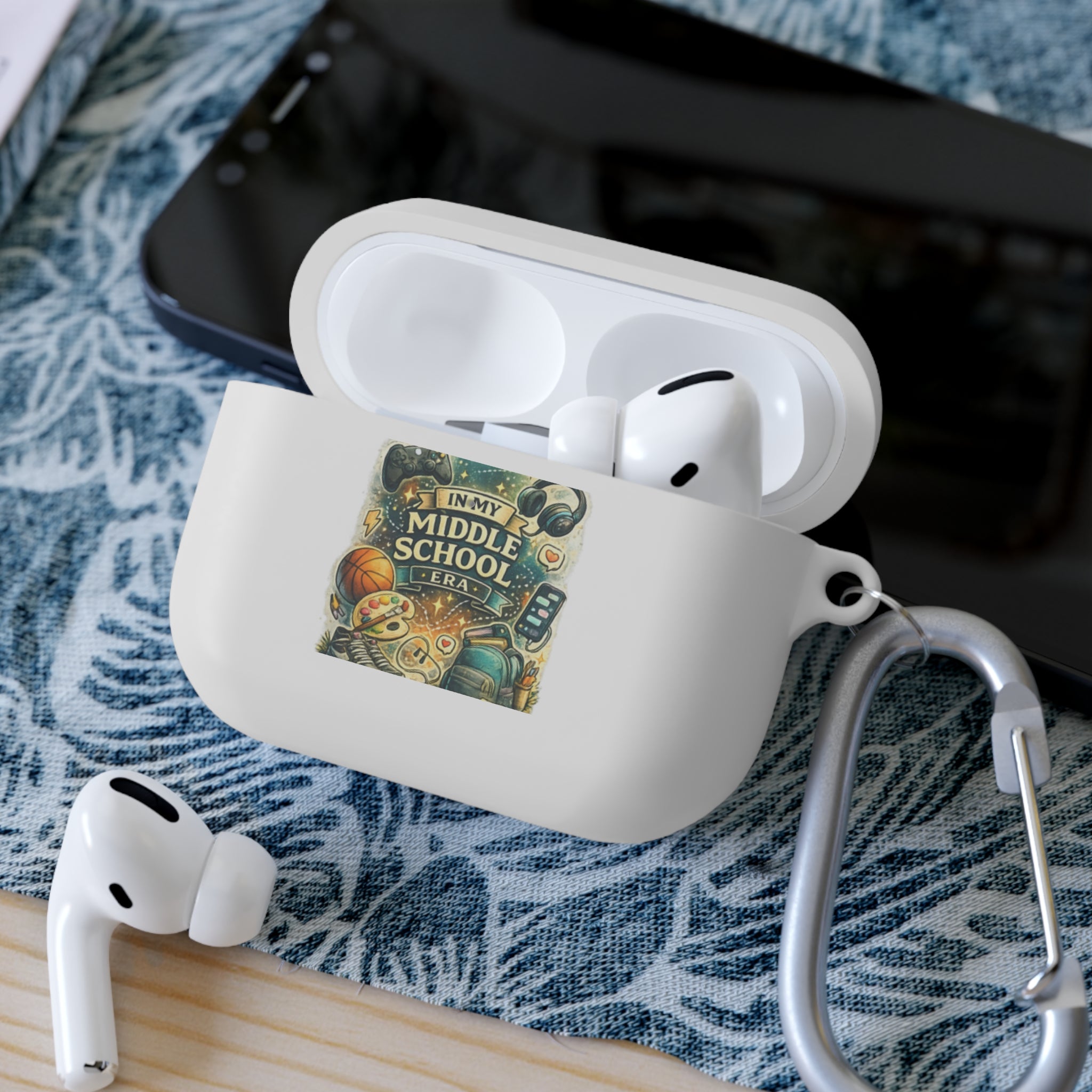 In My Middle School Era AirPods Case — Personalized Message ("Possibilities" 2026-2027)