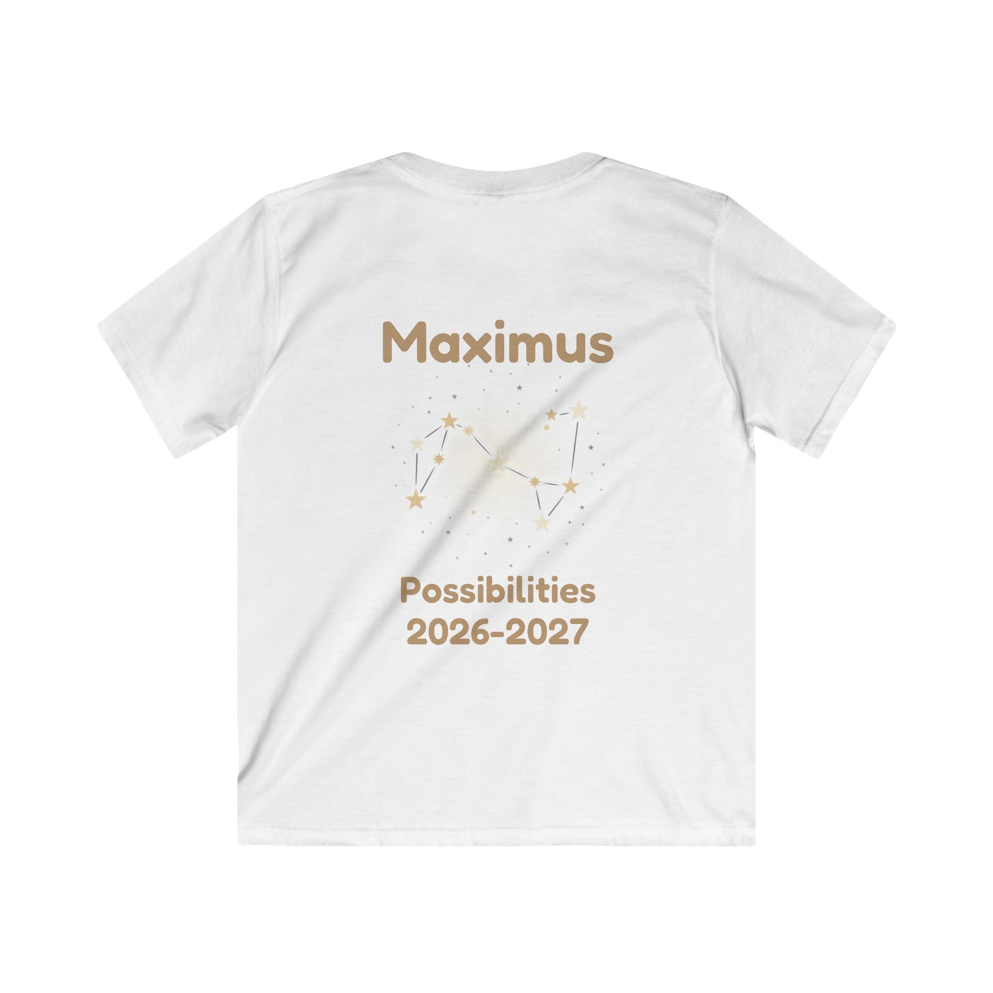 In My Middle School Era Kids Tee - Personalized Shirt (Possibilities 2026-2027)