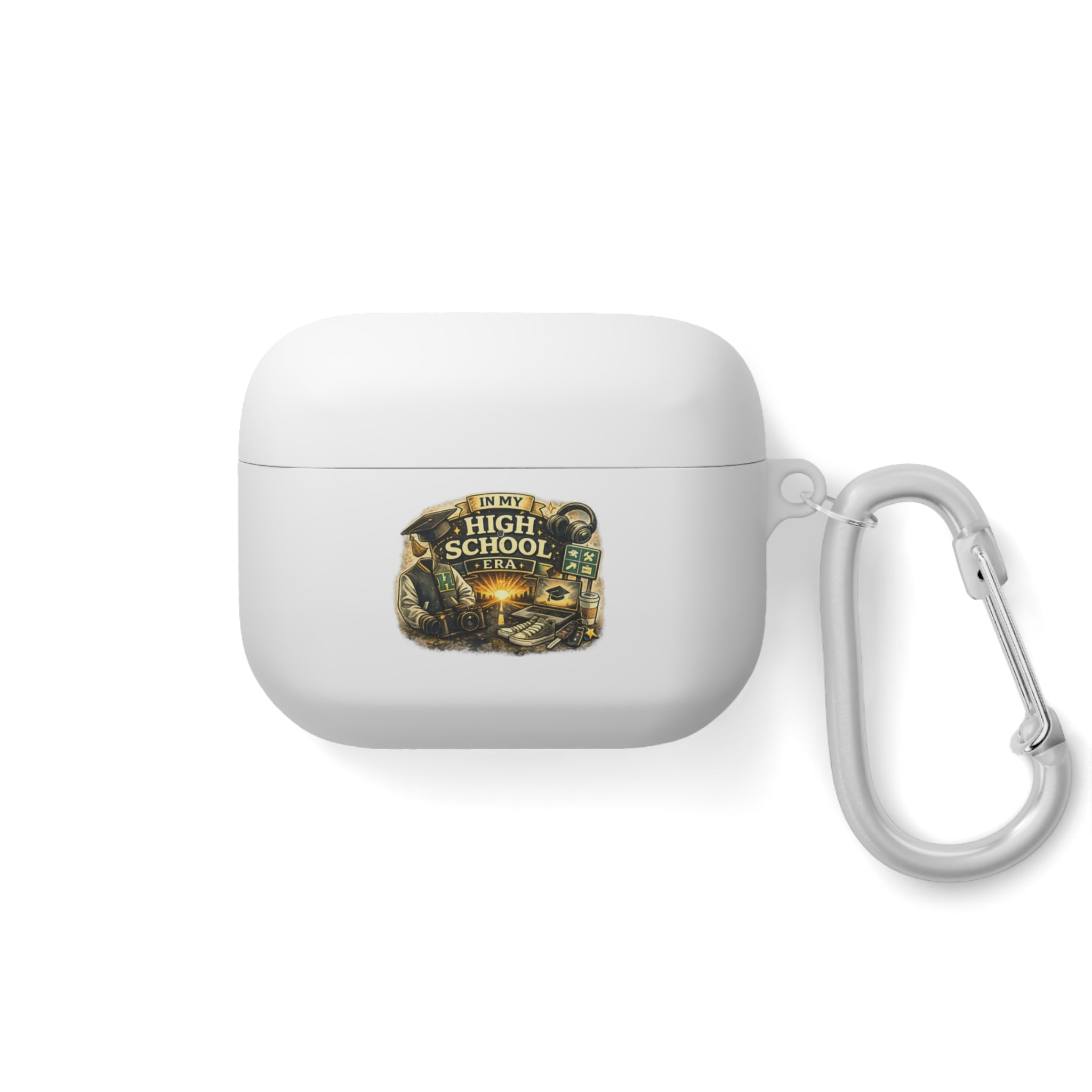 In My High School Era AirPods Case — Personalized Message "On My Way" 2026-2027