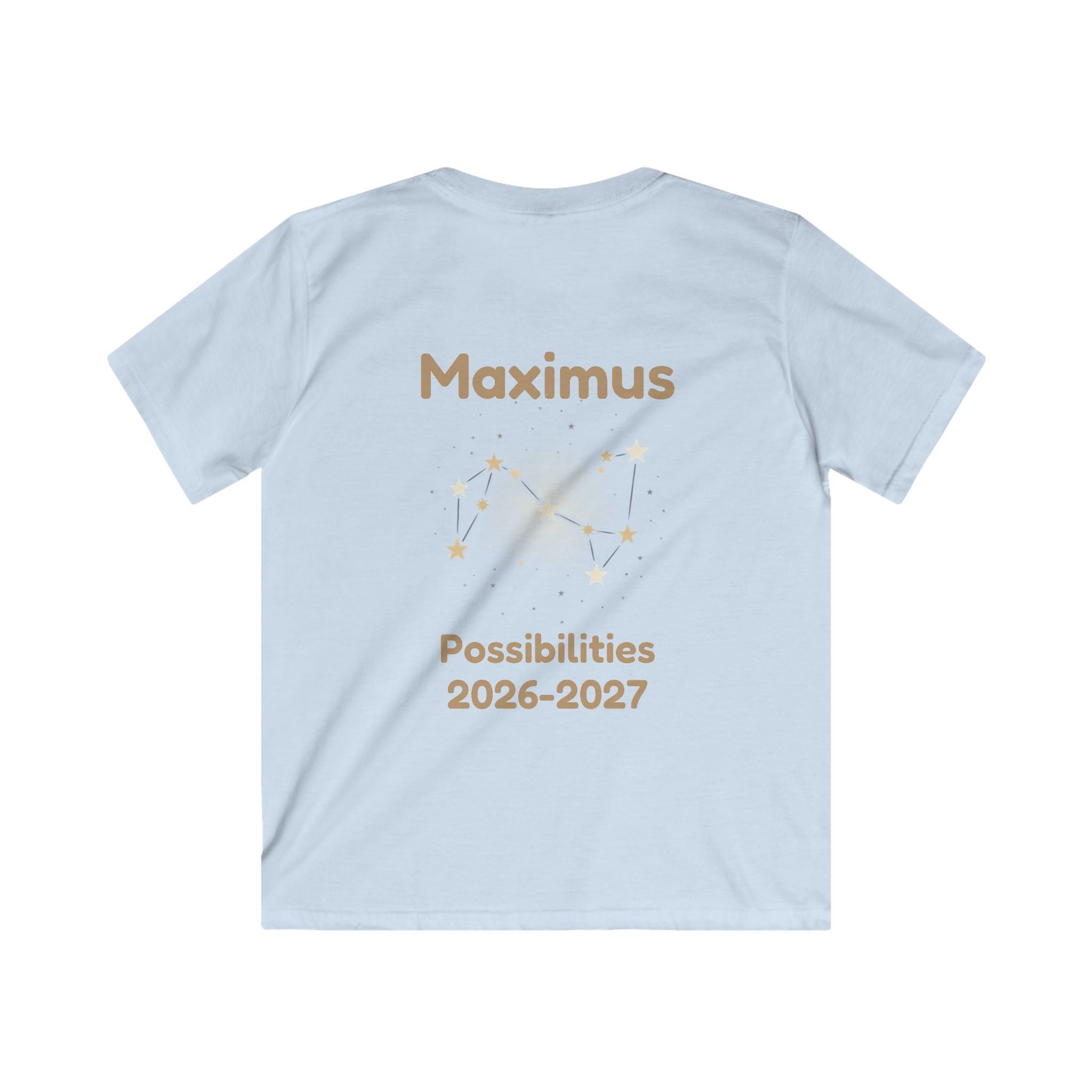 In My Middle School Era Kids Tee - Personalized Shirt (Possibilities 2026-2027)