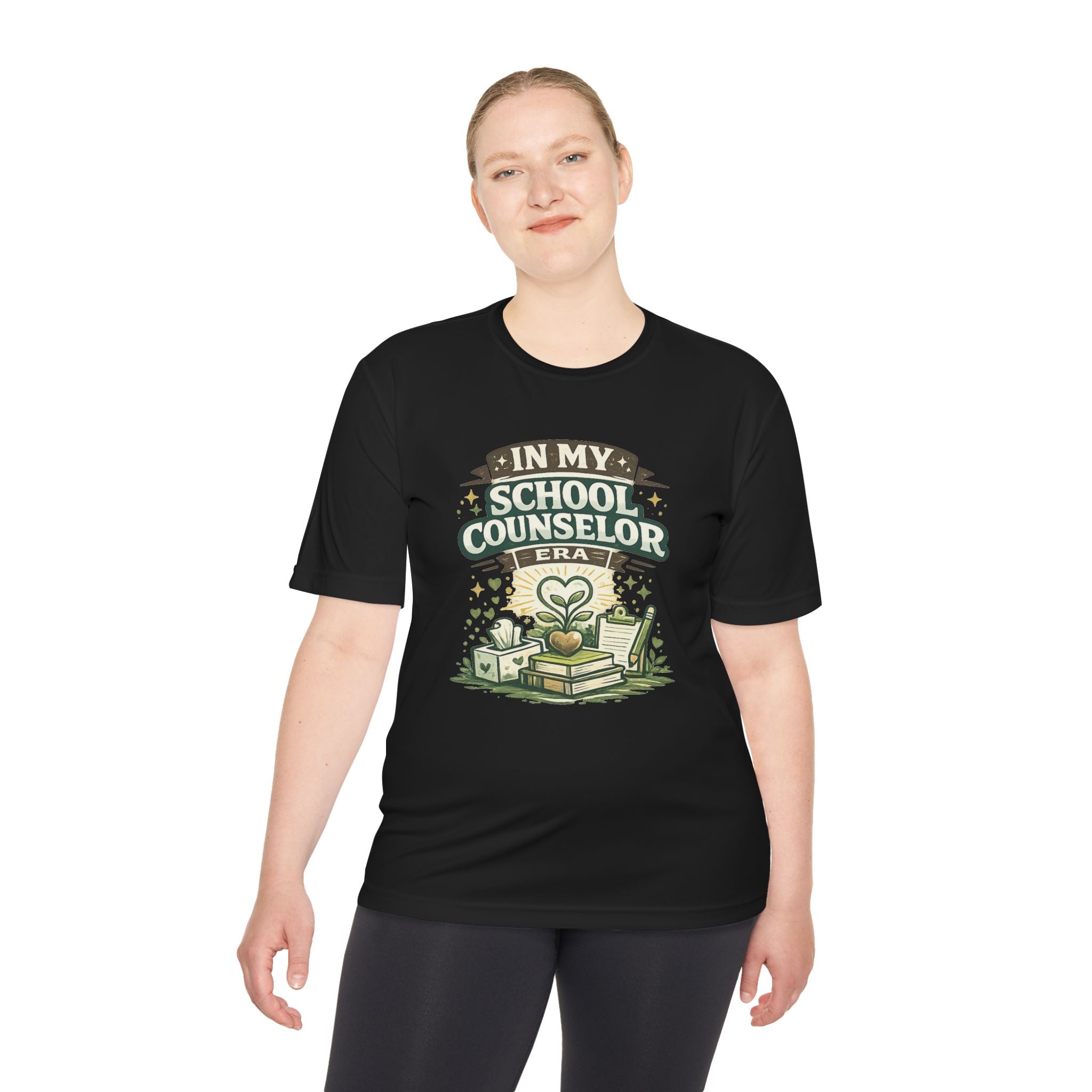 “In My School Counselor Era” School Leader Shirt — Custom Back (Name, School Year)