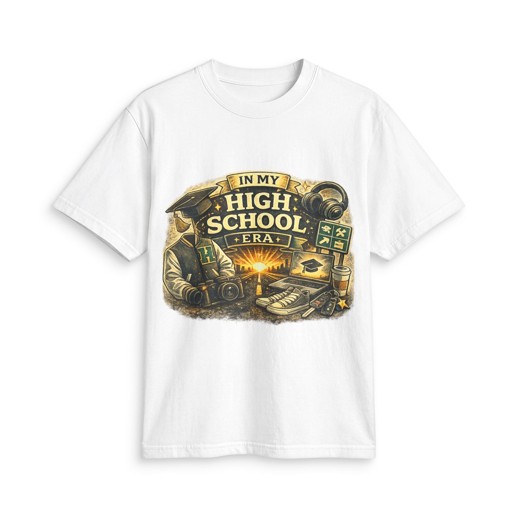 In My High School Era T-Shirt — Personalized Tee (On My Way 2026-2027)