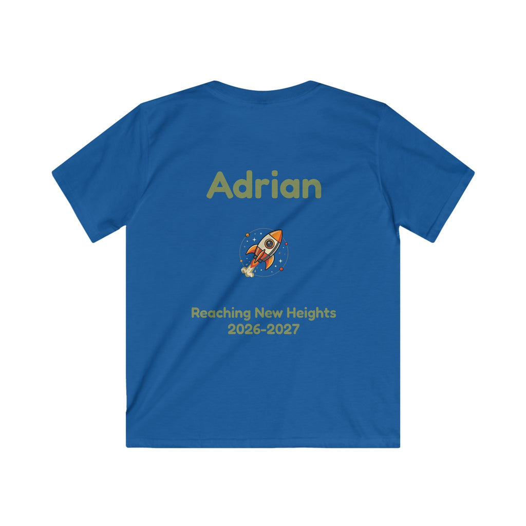 My 2nd Grade Era Kids Tee - Personalized Shirt (Reaching New Heights 2026-2027)