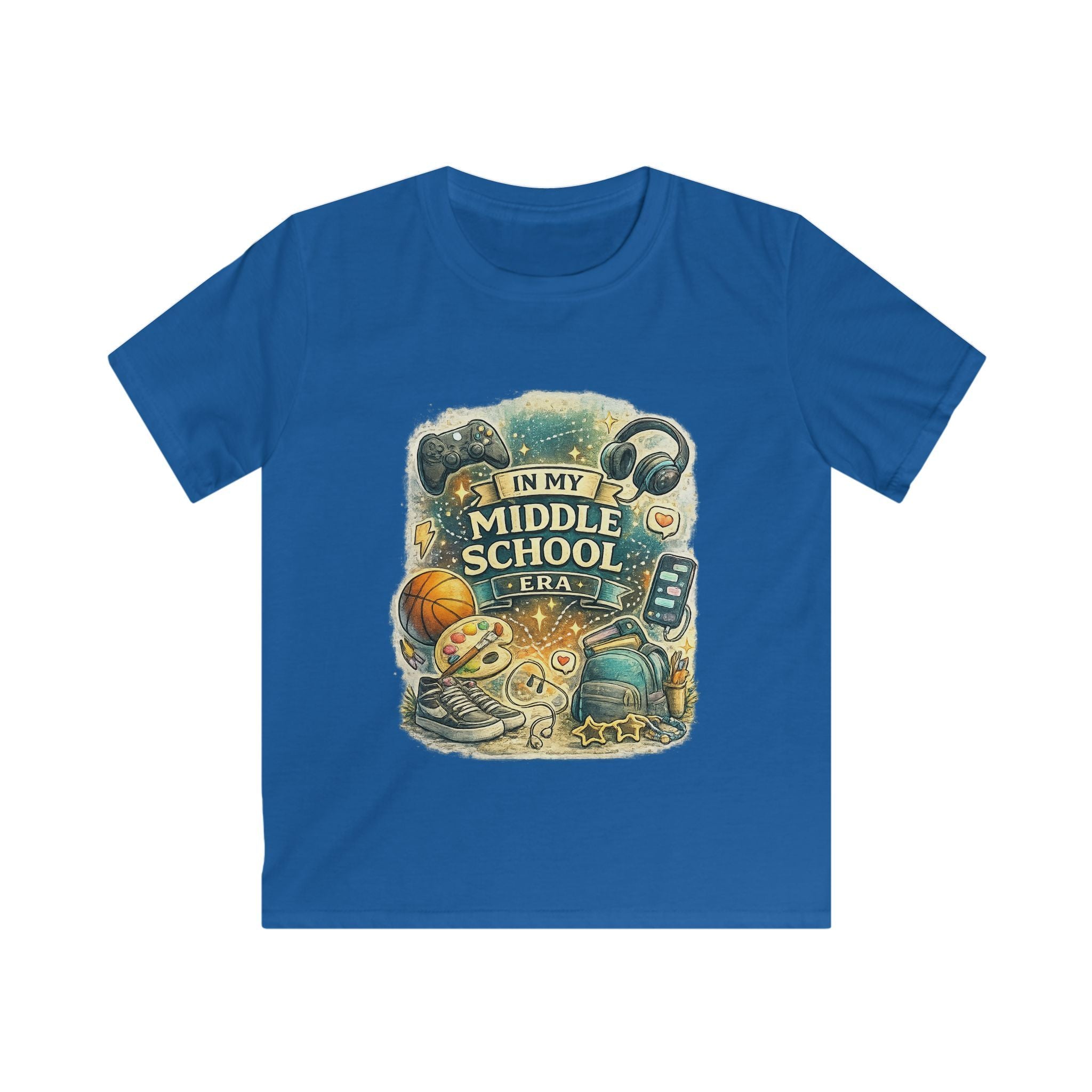 In My Middle School Era Kids Tee - Personalized Shirt (Possibilities 2026-2027)