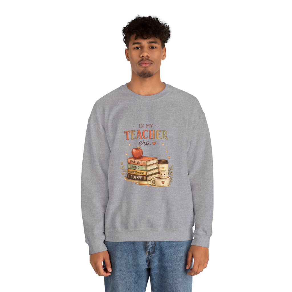 In My Teacher Era - Adult Crewneck Pullover Sweatshirt