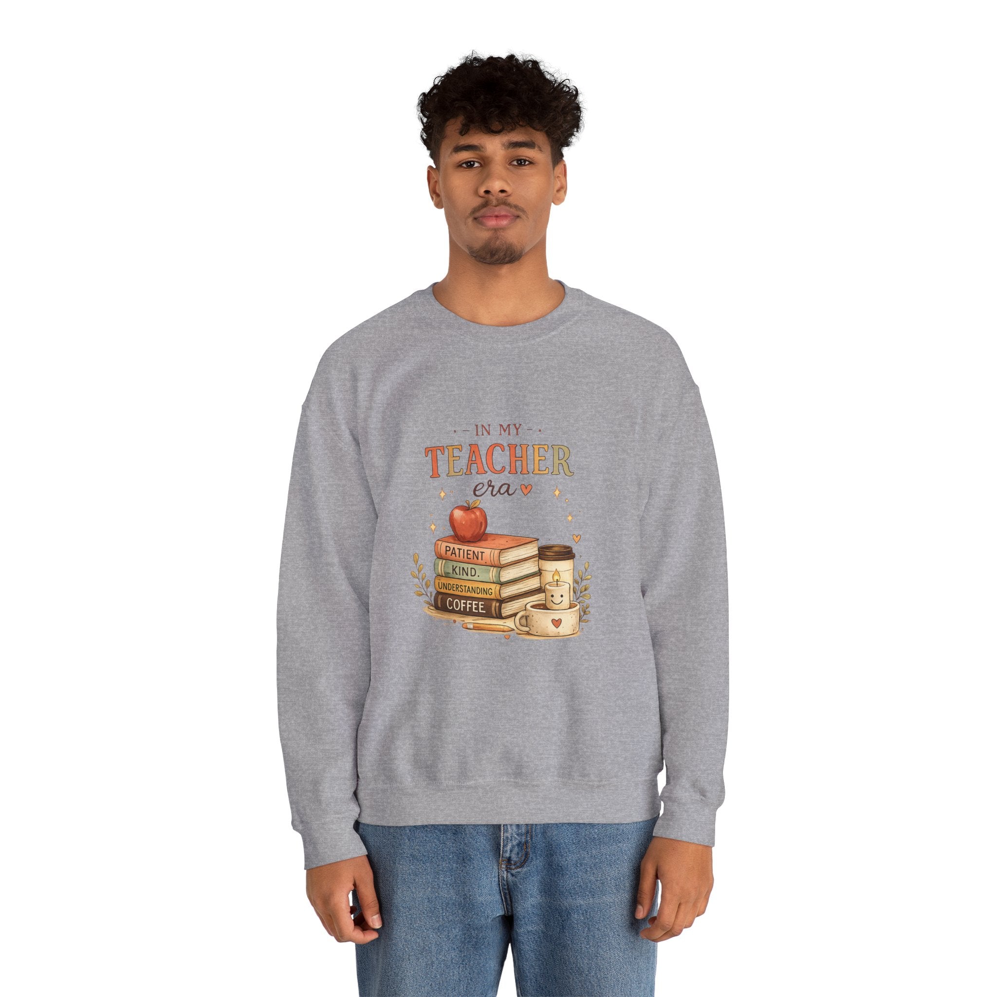 In My Teacher Era - Adult Crewneck Pullover Sweatshirt