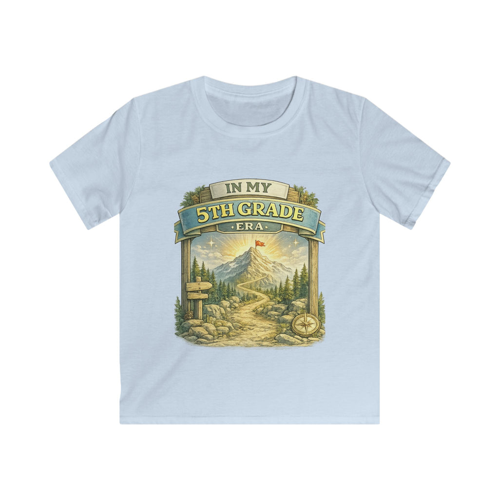 In My 5th Grade Era Kids Tee - Personalized Shirt (Leading the Way 2026-2027)