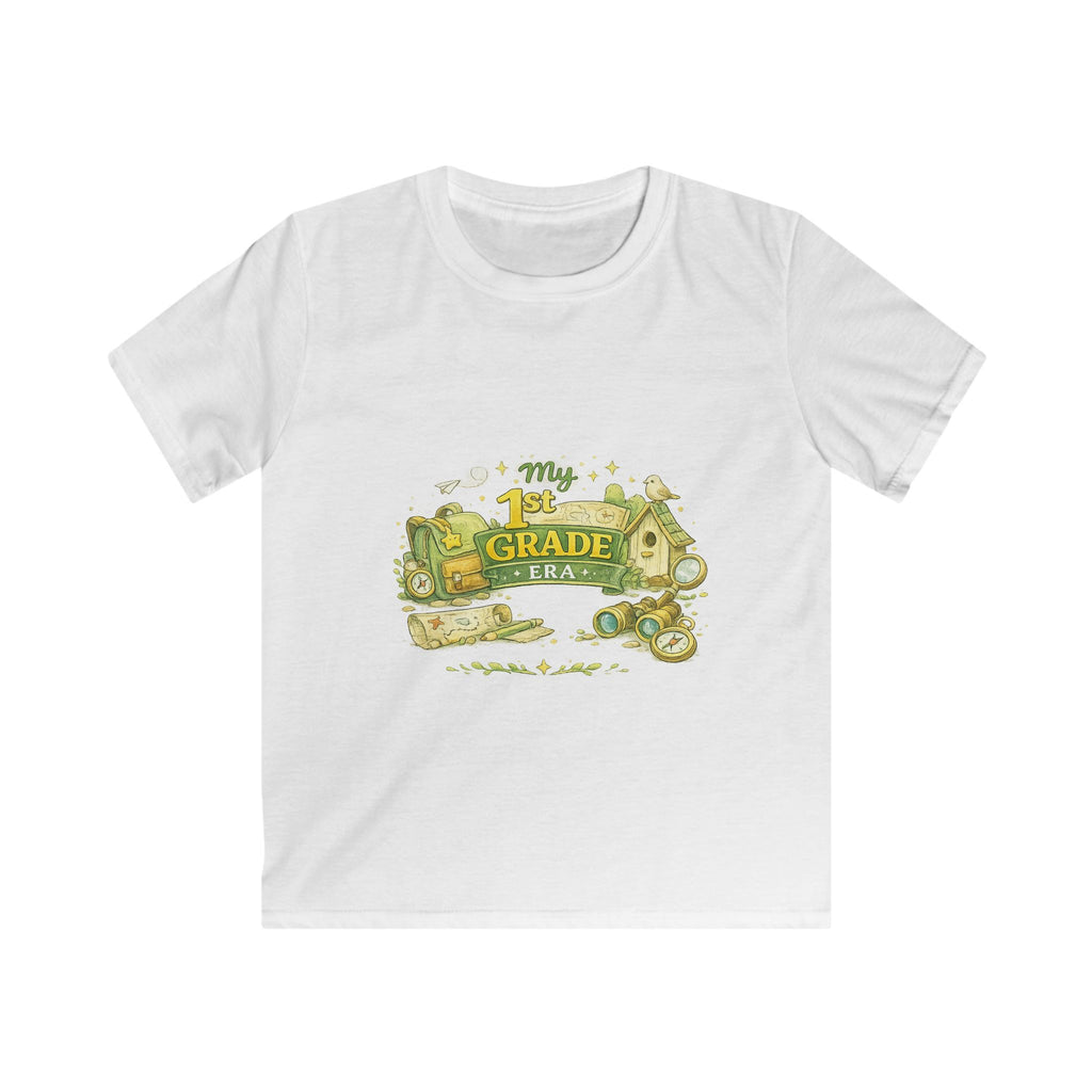 My 1st Grade Era Kids Tee — Personalized Shirt (Discovering New Adventures 2026-2027)