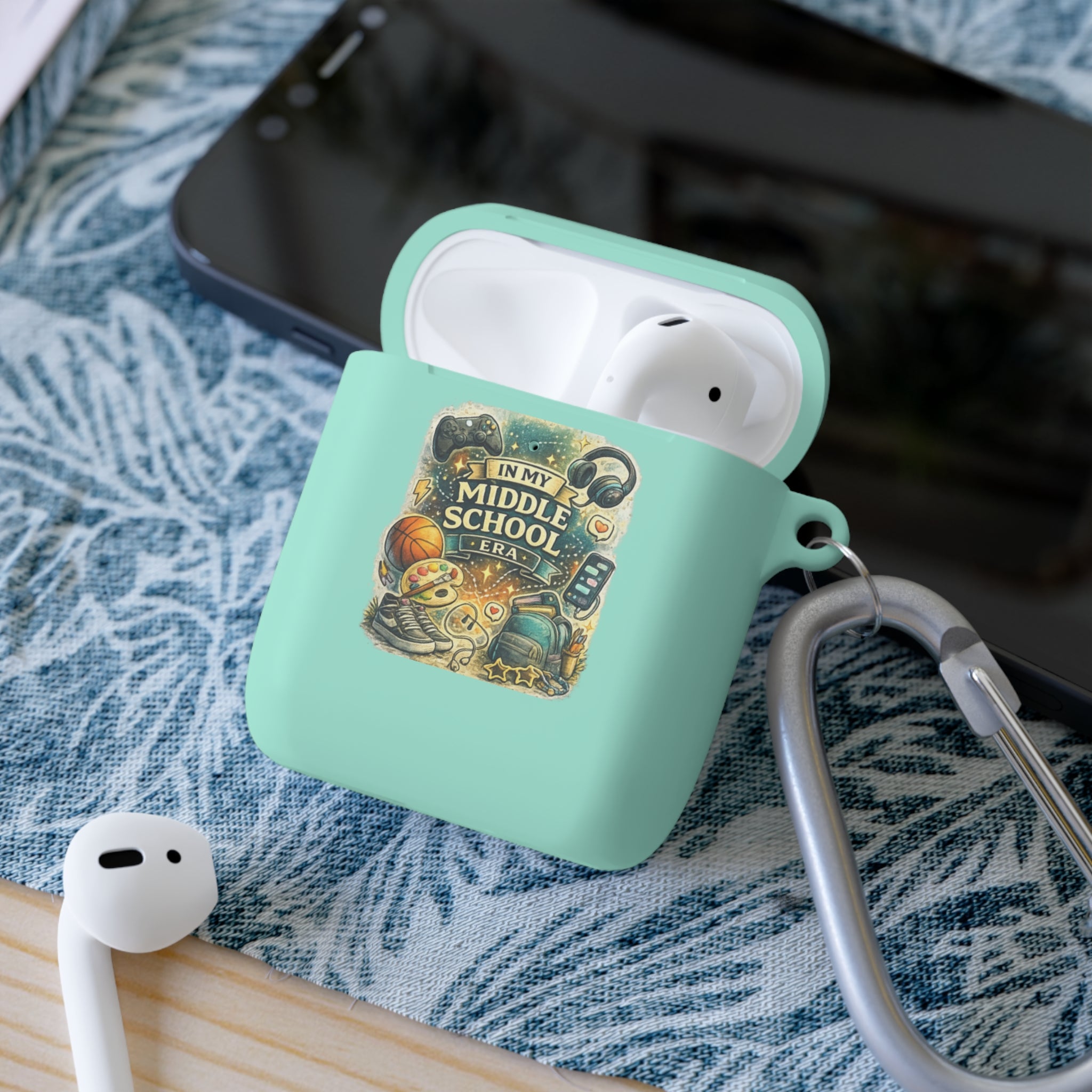 In My Middle School Era AirPods Case — Personalized Message ("Possibilities" 2026-2027)