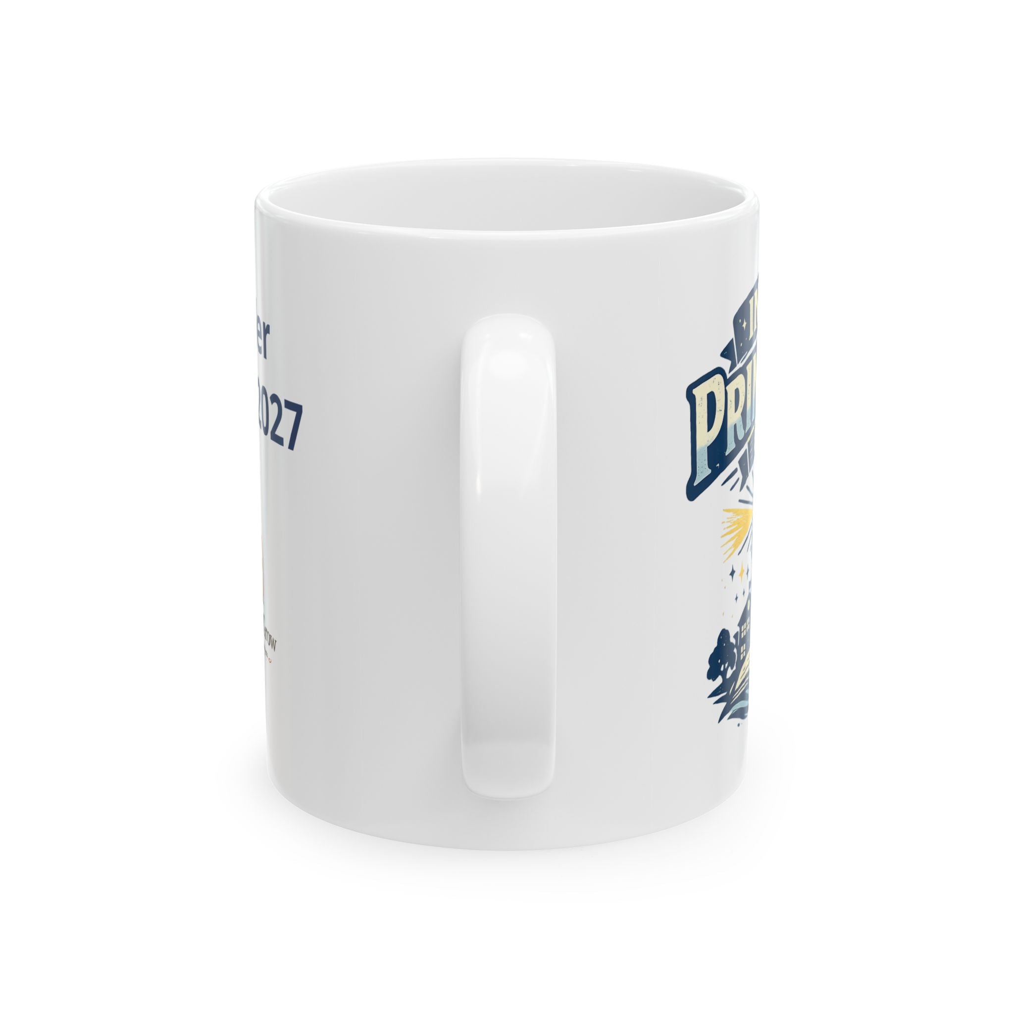 "In My Principal Era" Ceramic Coffee Mug - Custom School Staff Gift (11oz, 15oz)