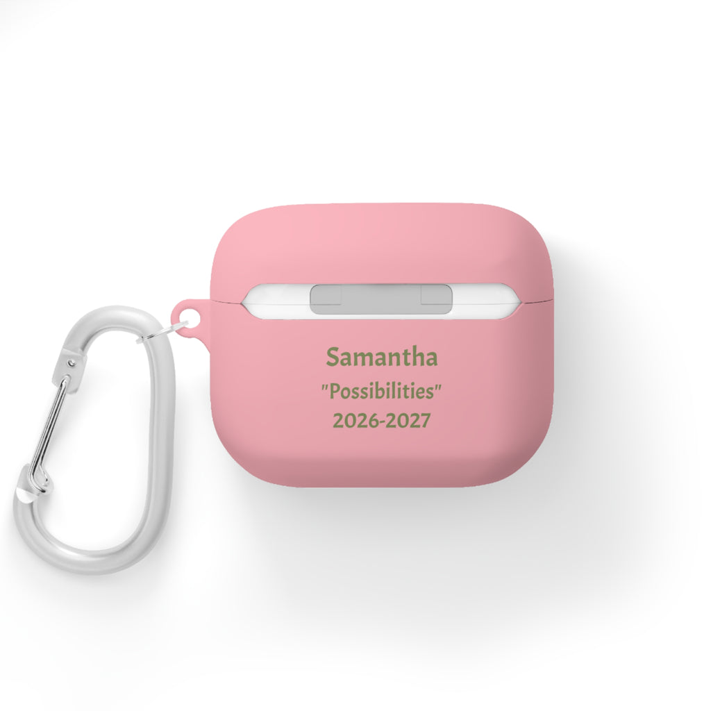 In My Middle School Era AirPods Case — Personalized Message ("Possibilities" 2026-2027)