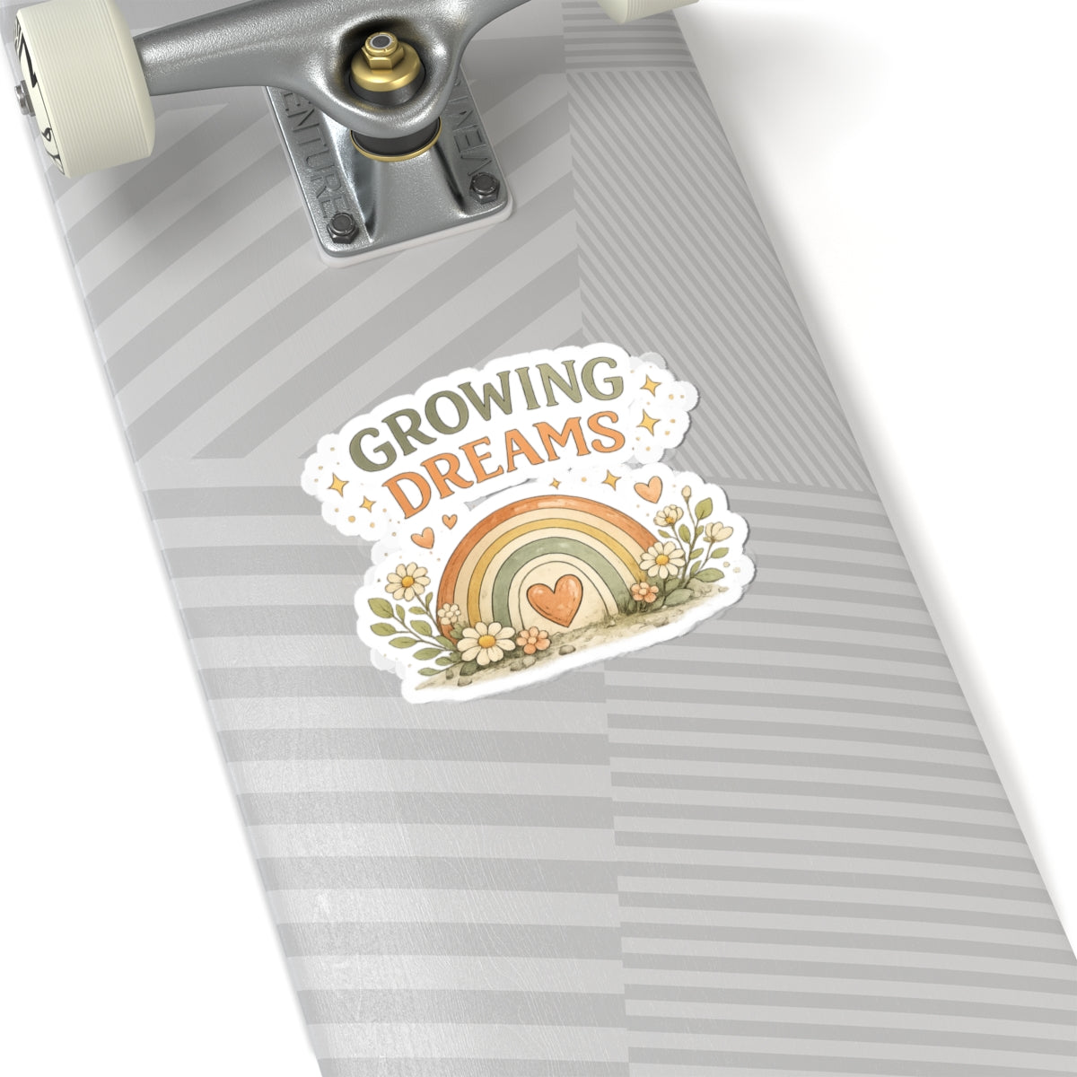 Growing Dreams Rainbow Sticker - Laptop/Water Bottle Decal