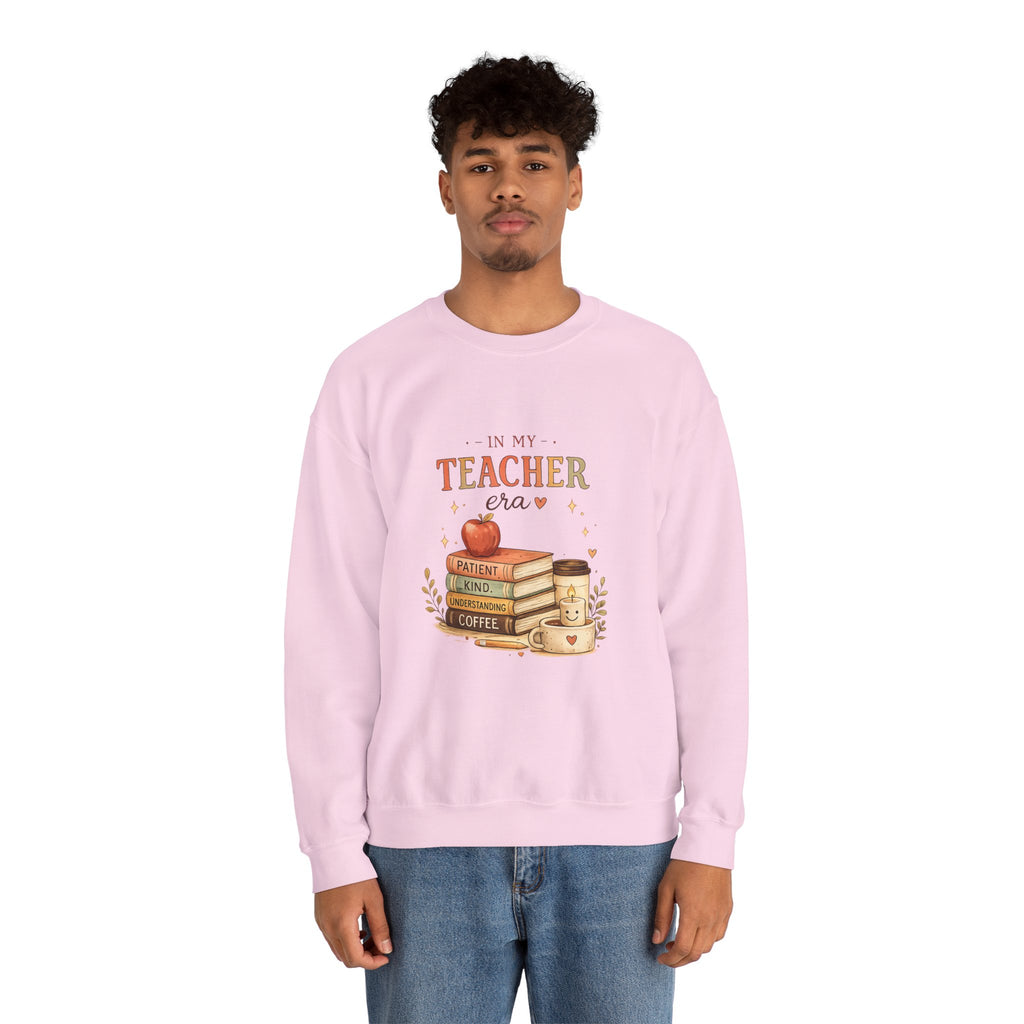In My Teacher Era - Adult Crewneck Pullover Sweatshirt