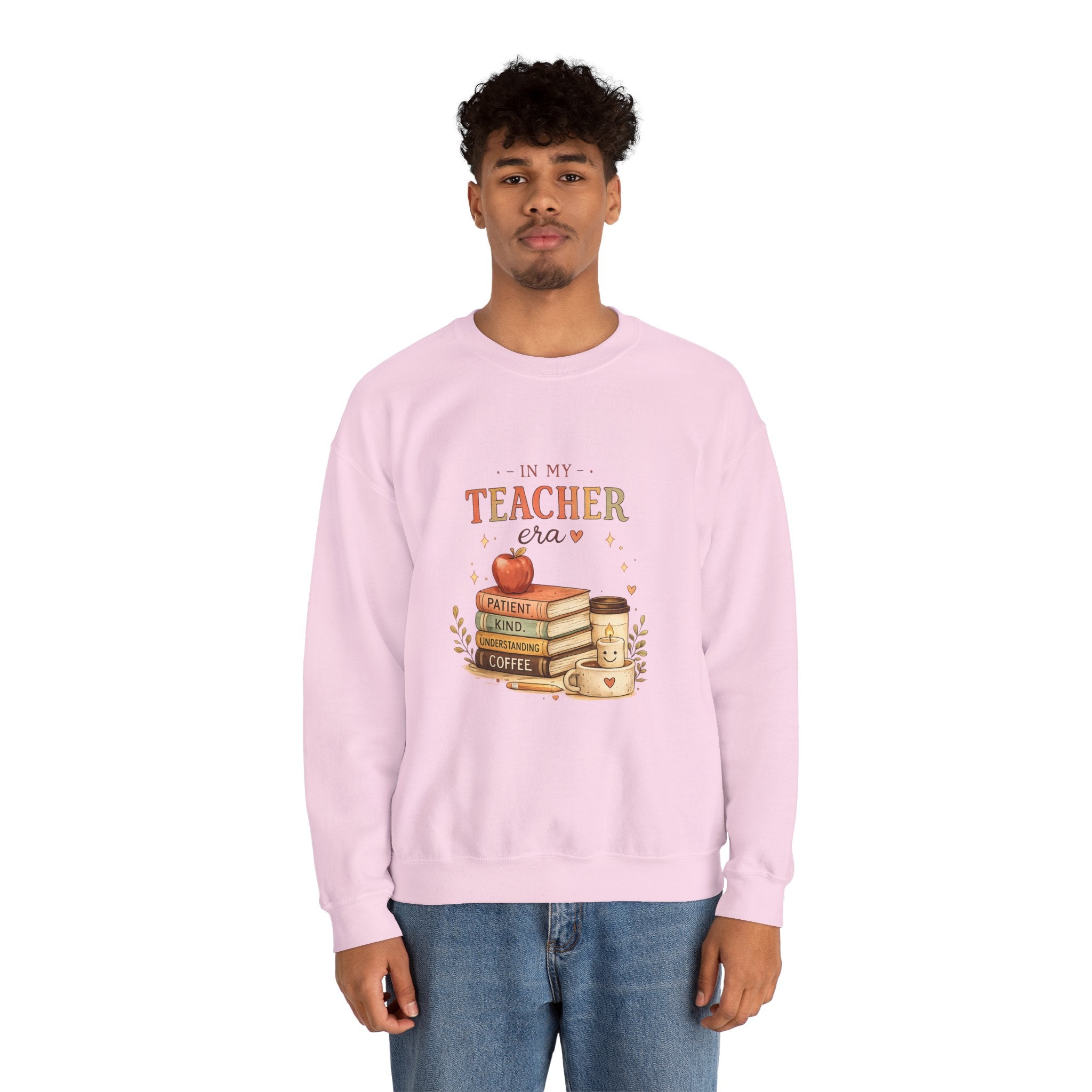 In My Teacher Era - Adult Crewneck Pullover Sweatshirt