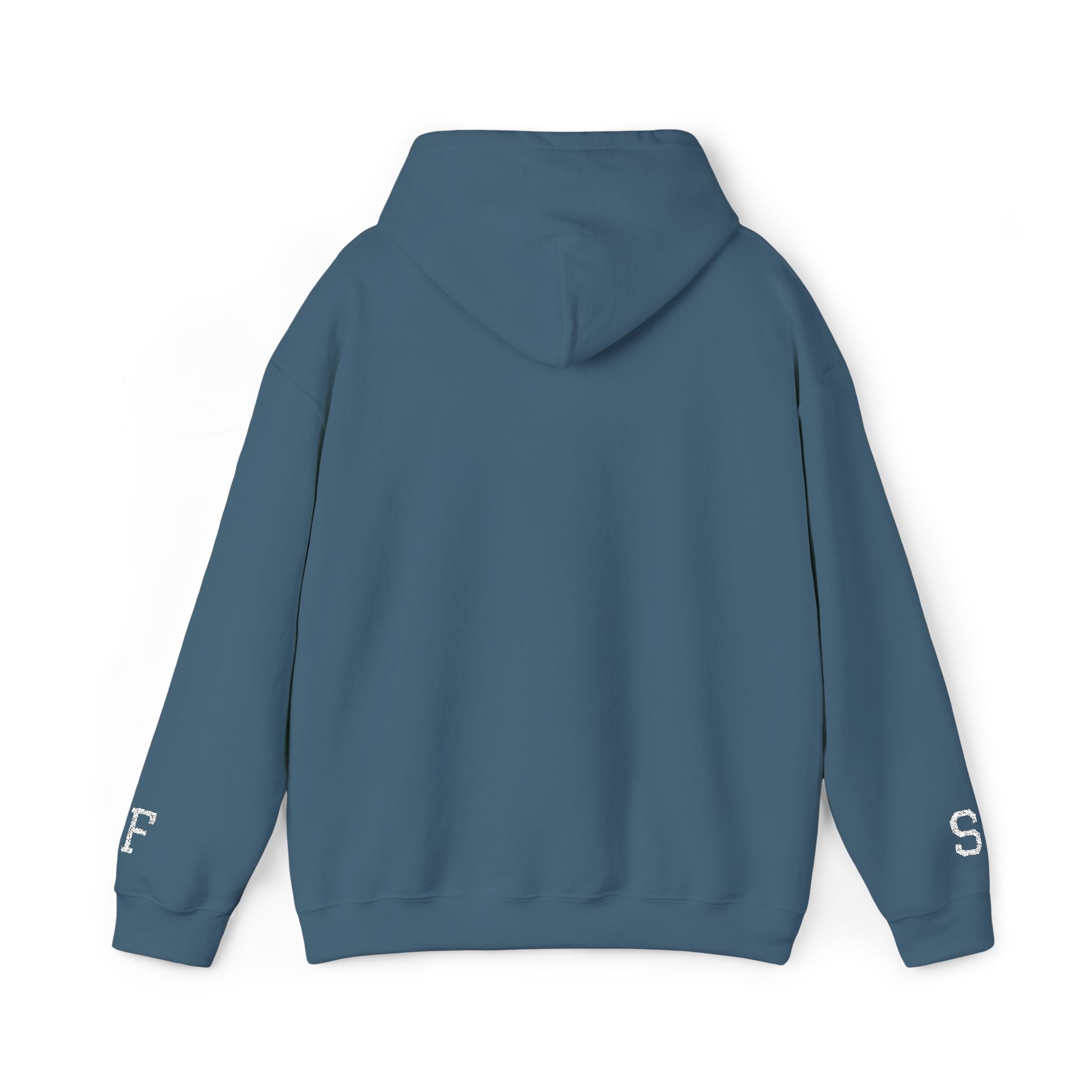 Personalized Couples Roman Numeral Date Hoodie – Minimal Pullover with Sleeve Graphics