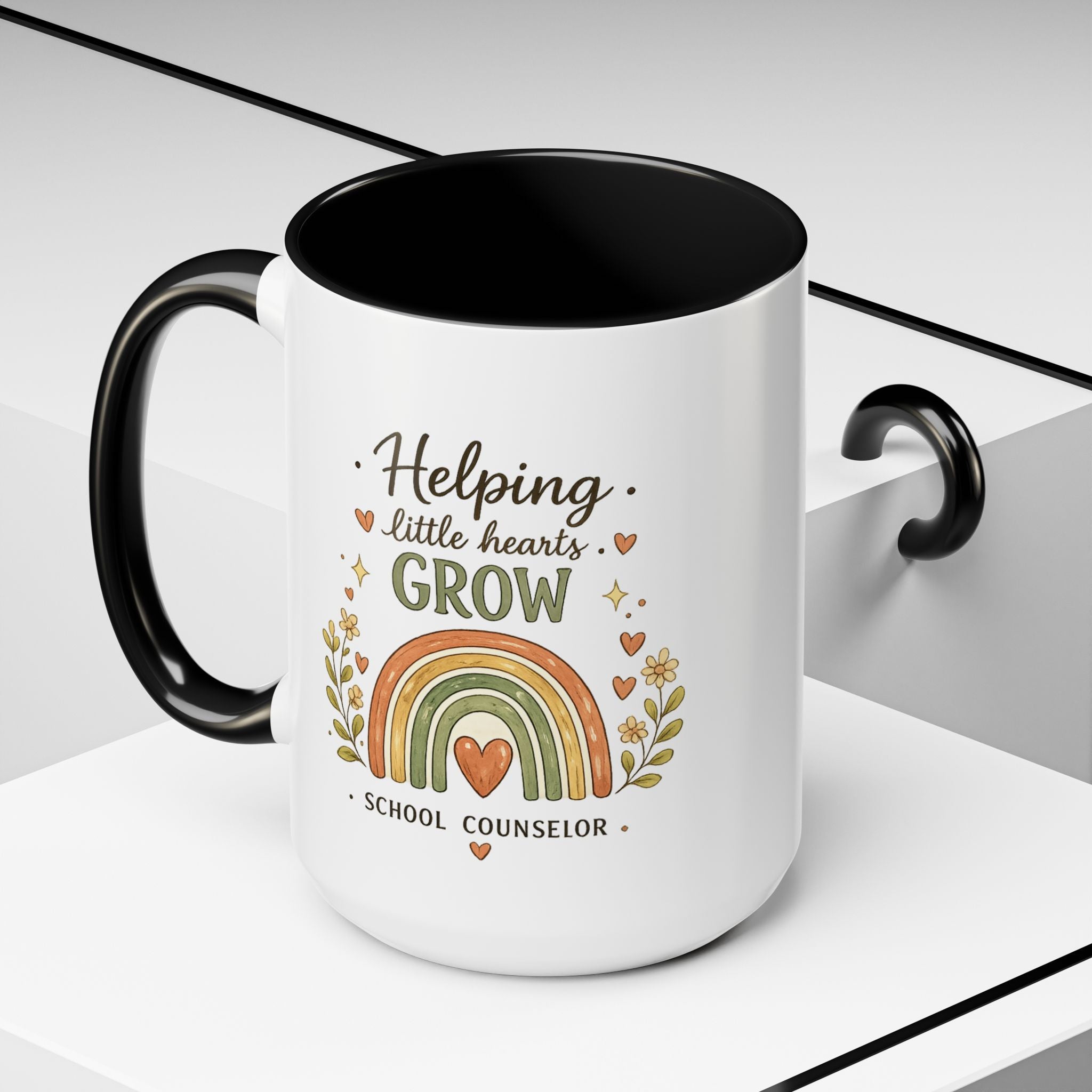 Helping Little Hearts Grow —  Ceramic Coffee Mug (11/15oz)