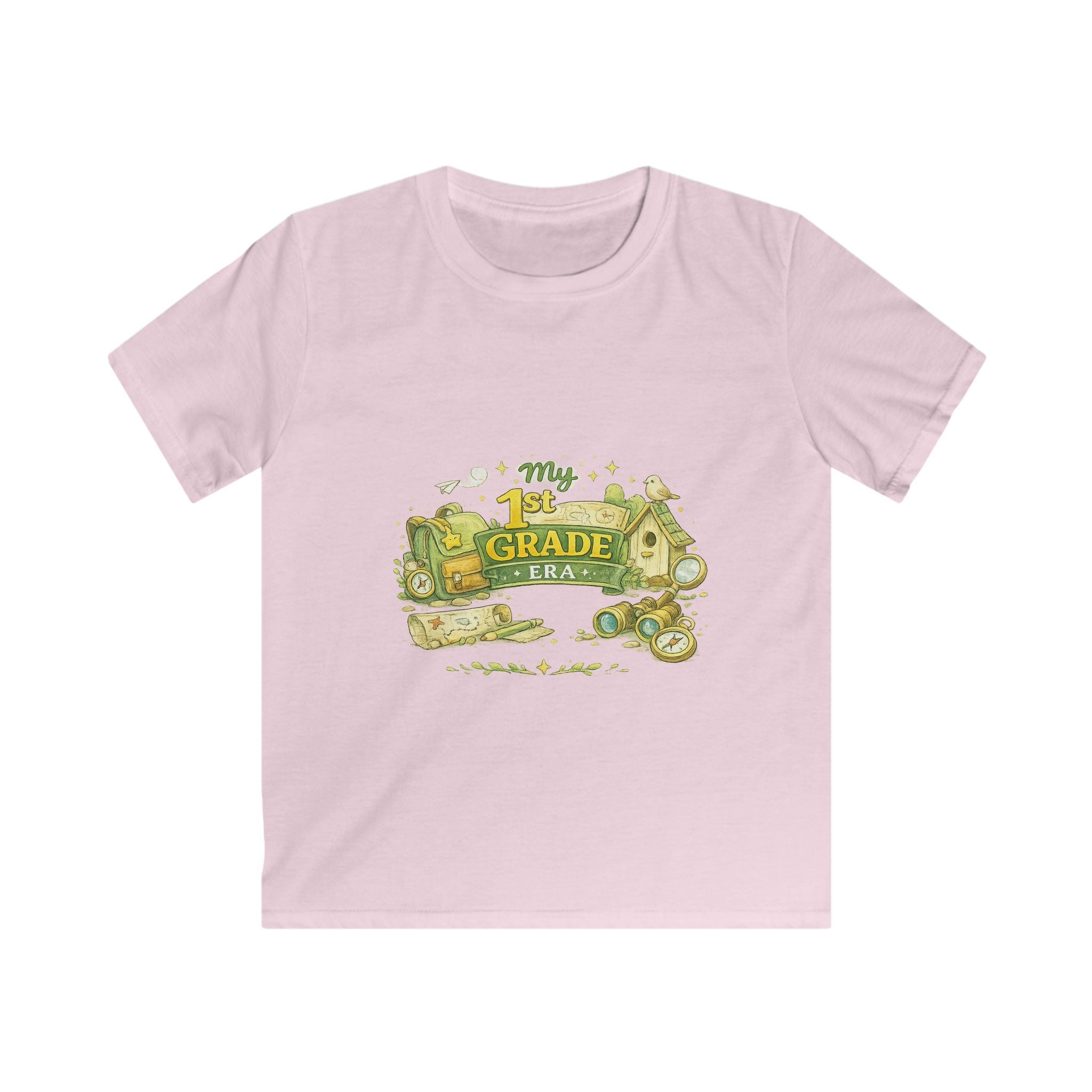 My 1st Grade Era Kids Tee — Personalized Shirt (Discovering New Adventures 2026-2027)