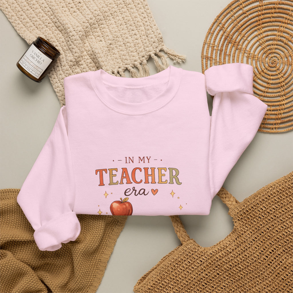 In My Teacher Era - Adult Crewneck Pullover Sweatshirt
