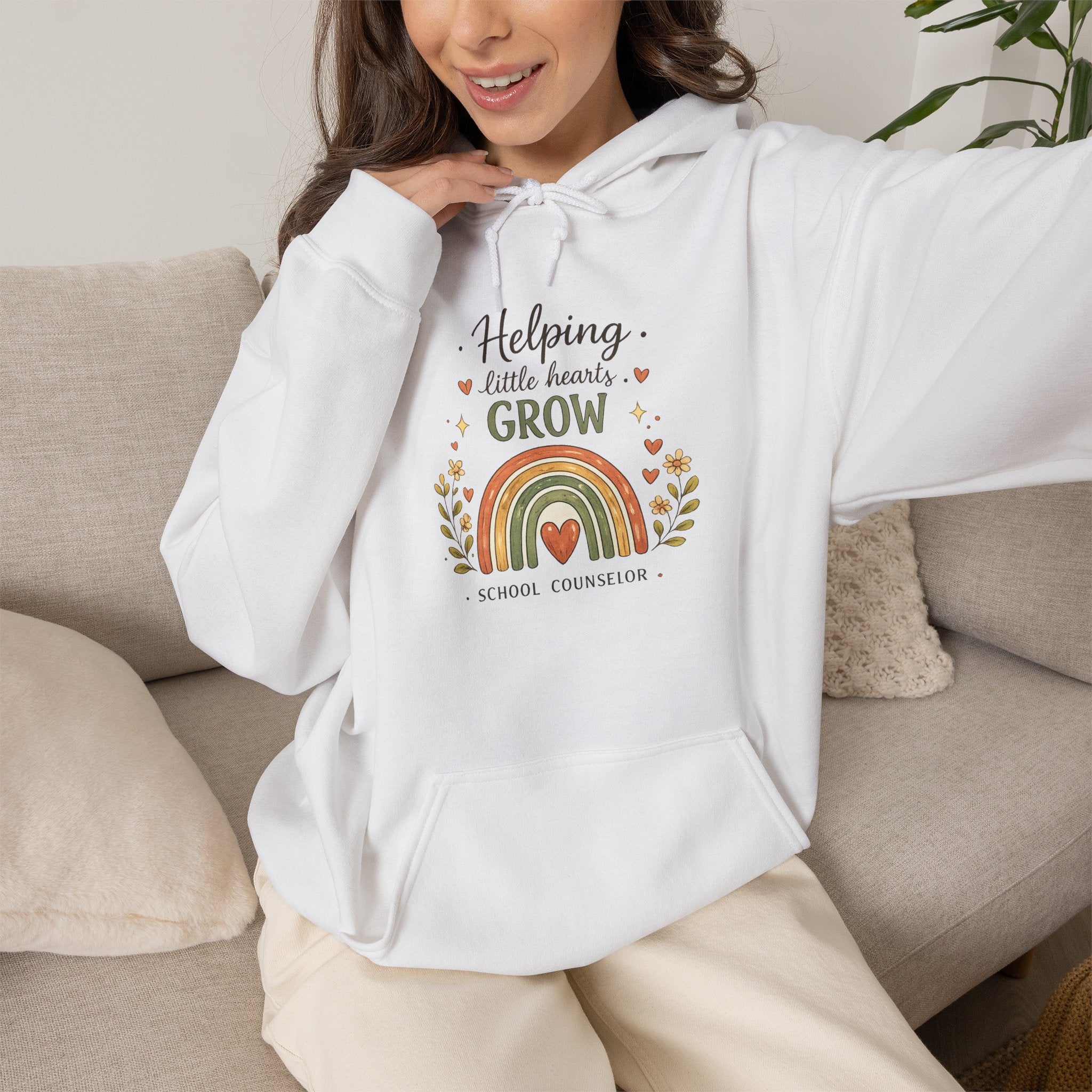 Helping Little Hearts Grow - Adult Hoodie