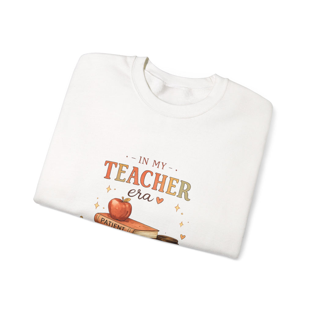 In My Teacher Era - Adult Crewneck Pullover Sweatshirt