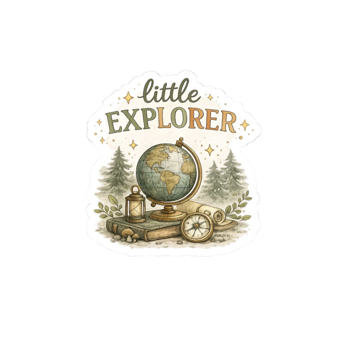 Little Explorer Sticker - Laptop/Water Bottle Decal