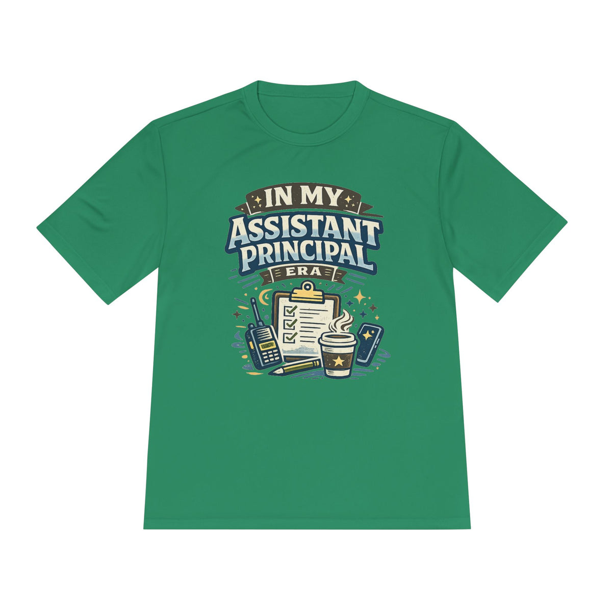 “In My Assistant Principal Era” School Leader Shirt — Custom Back (Name, School Year)
