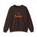 Pumpkin Embroided Crewneck Sweatshirt — Fall Couples/Matching Pullover