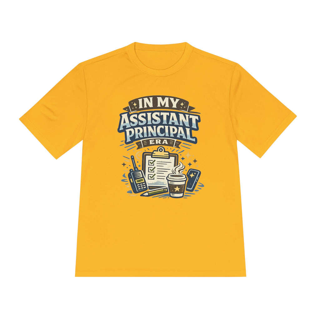 “In My Assistant Principal Era” School Leader Shirt — Custom Back (Name, School Year)