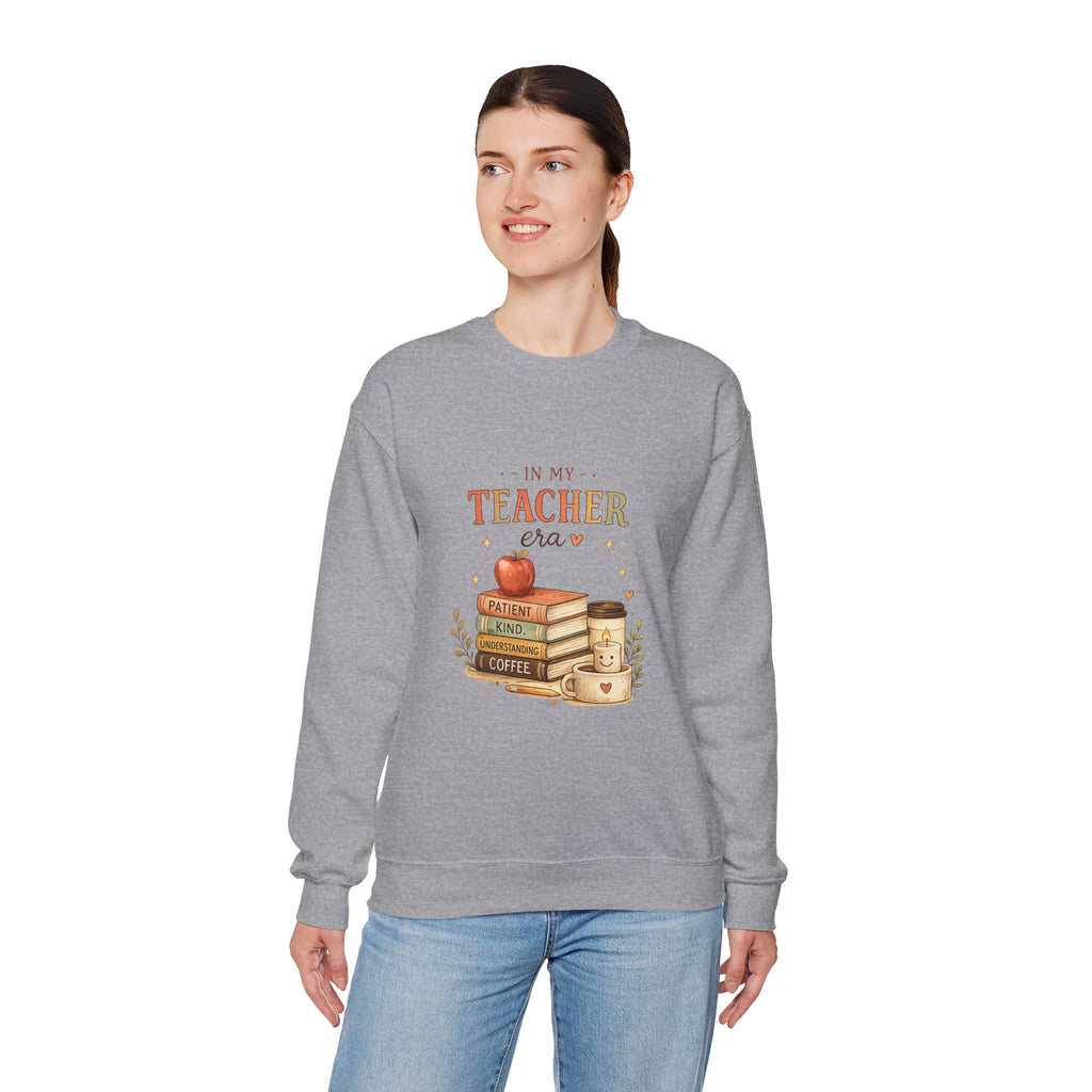 In My Teacher Era - Adult Crewneck Pullover Sweatshirt