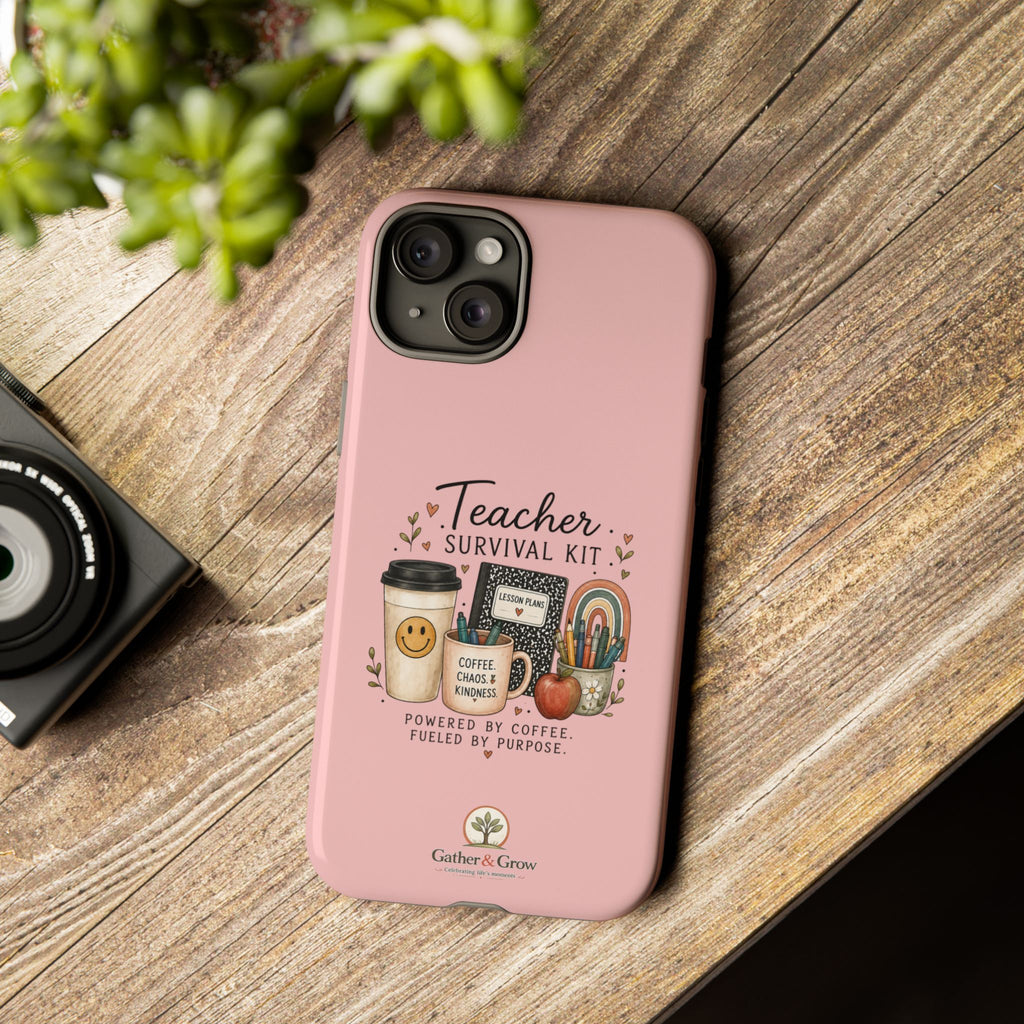Teacher Survival Kit - Tough Phone Case